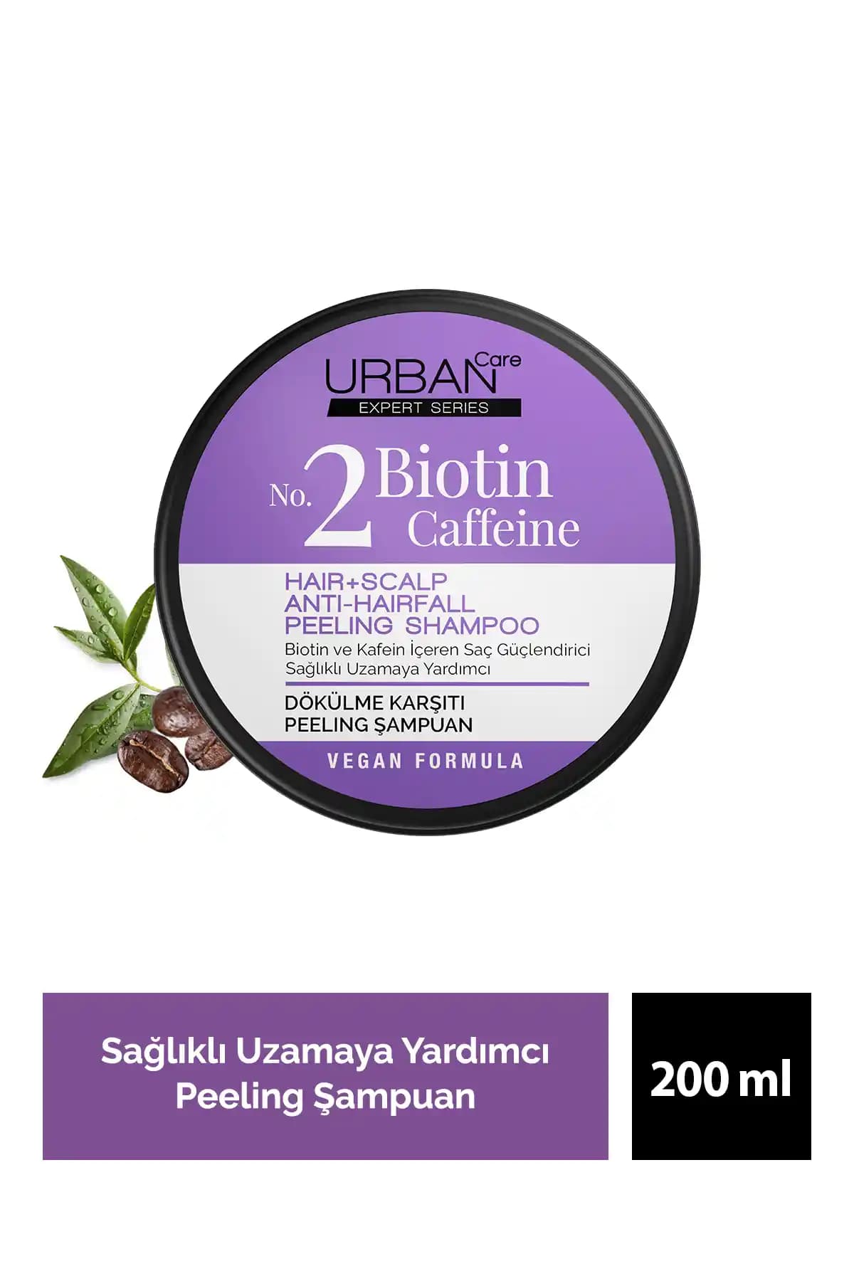 Urban Care Expert Biotin Kafein Dökülme Karşıtı Şampuan Saç Sağlığı ve Hızlı Uzama Destekleri