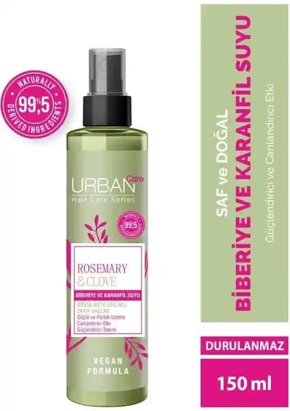 Urban Care Rosemary & Clove Biberiye ve Karanfil Suyu: Doğal ve Güçlü Saç Bakım Çözümü