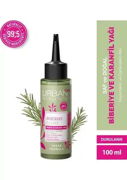 Urban Care Rosemary & Clove Saç Bakım Yağı Doğal İçeriklerle Saç Sağlığını Destekler