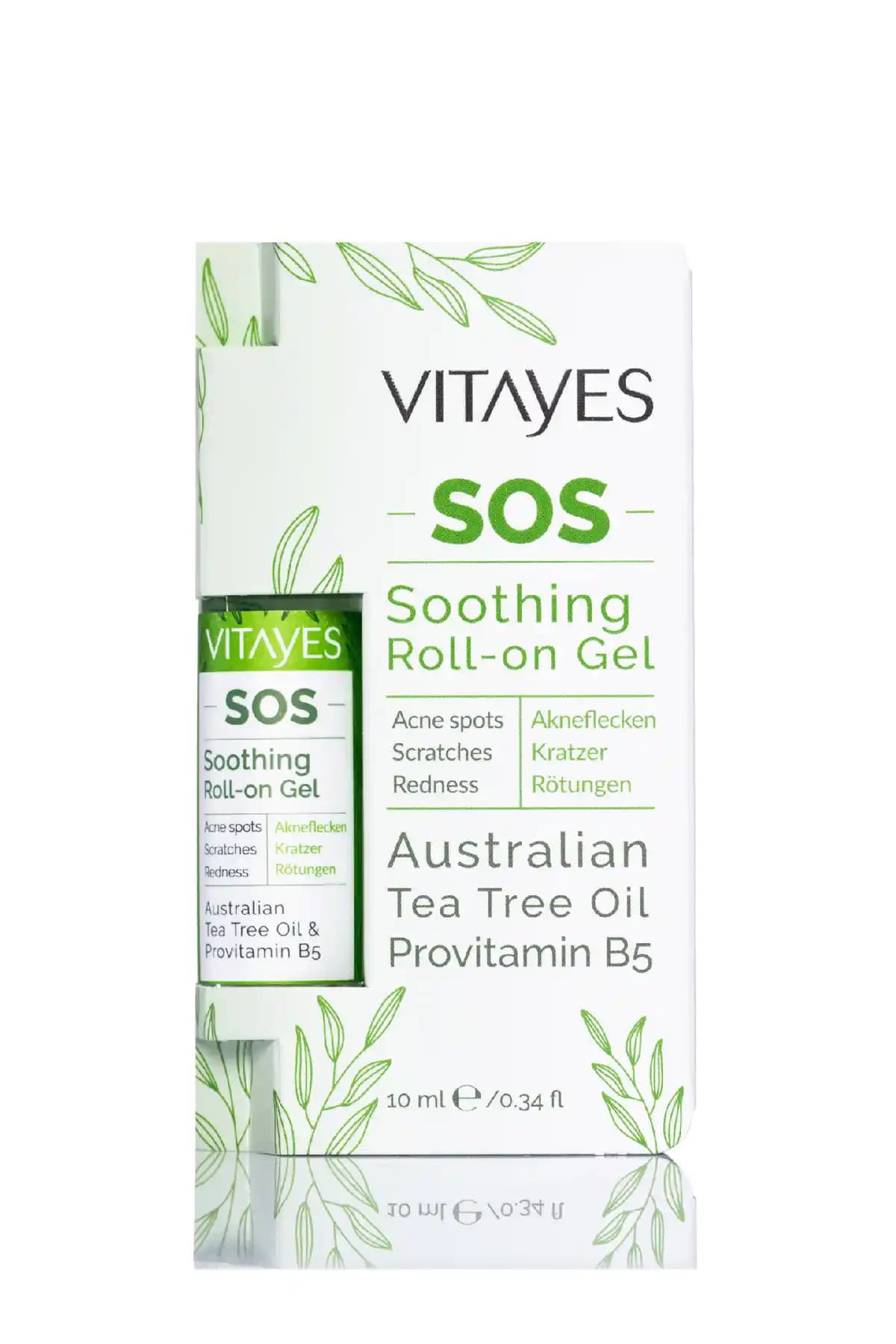 VITAYES Sos Serum: Çok Amaçlı Doğal Cilt Bakım Serumu Sivilce ve Tahrişlere Karşı