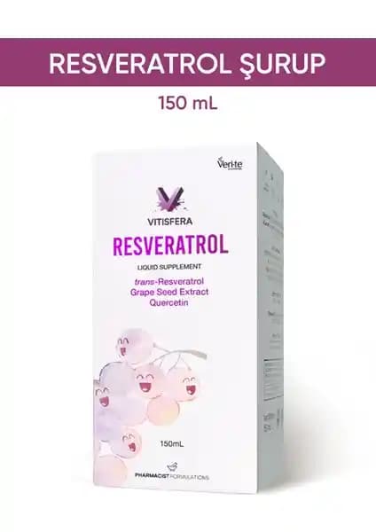 Vitisfera Resveratrol Şurup Orman Meyveleri Aromasıyla Bağışıklık Güçlendiren Doğal Takviye