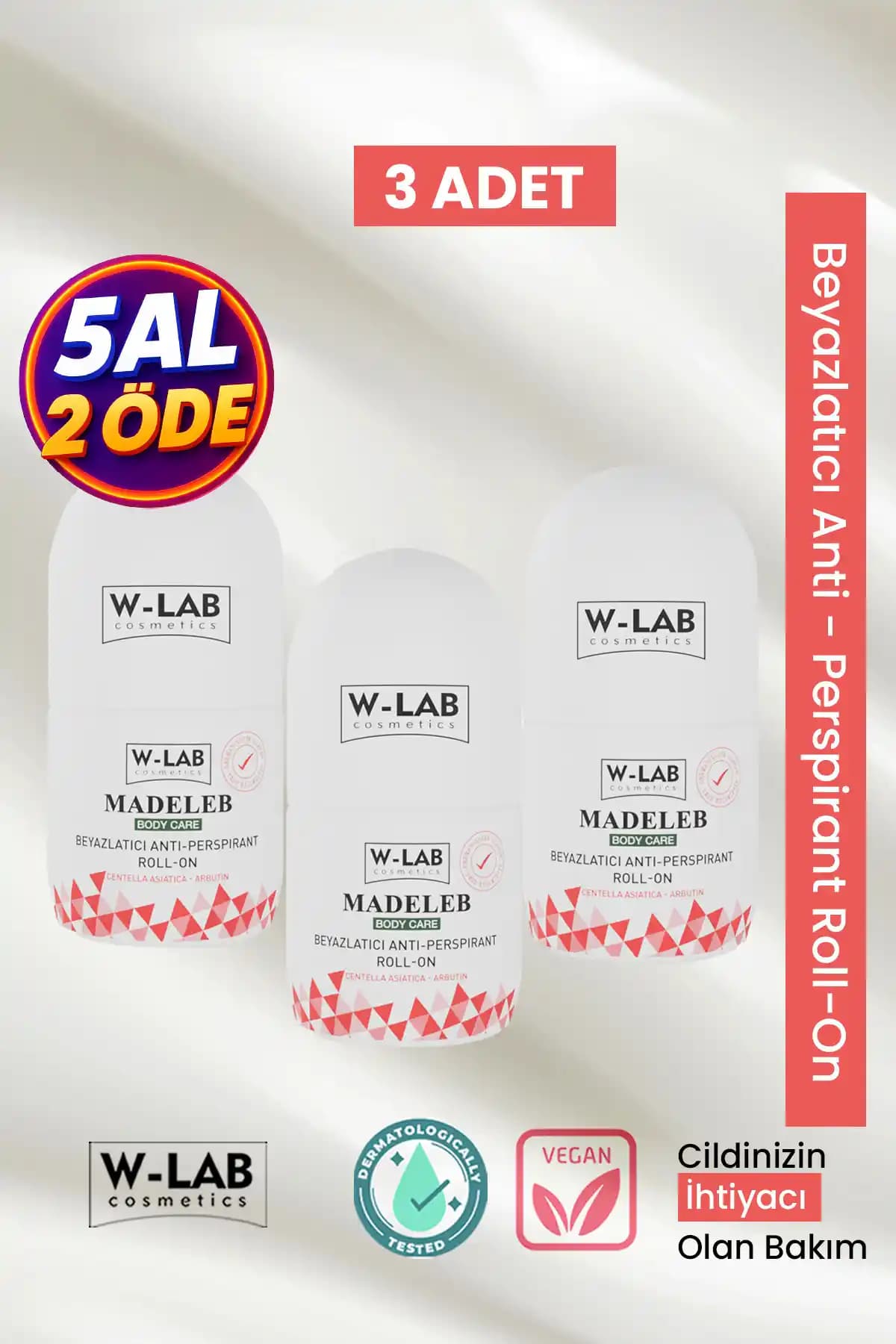 W-Lab Madeleb Roll On Seti: Etkili ve Güvenli Kişisel Bakım Çözümü