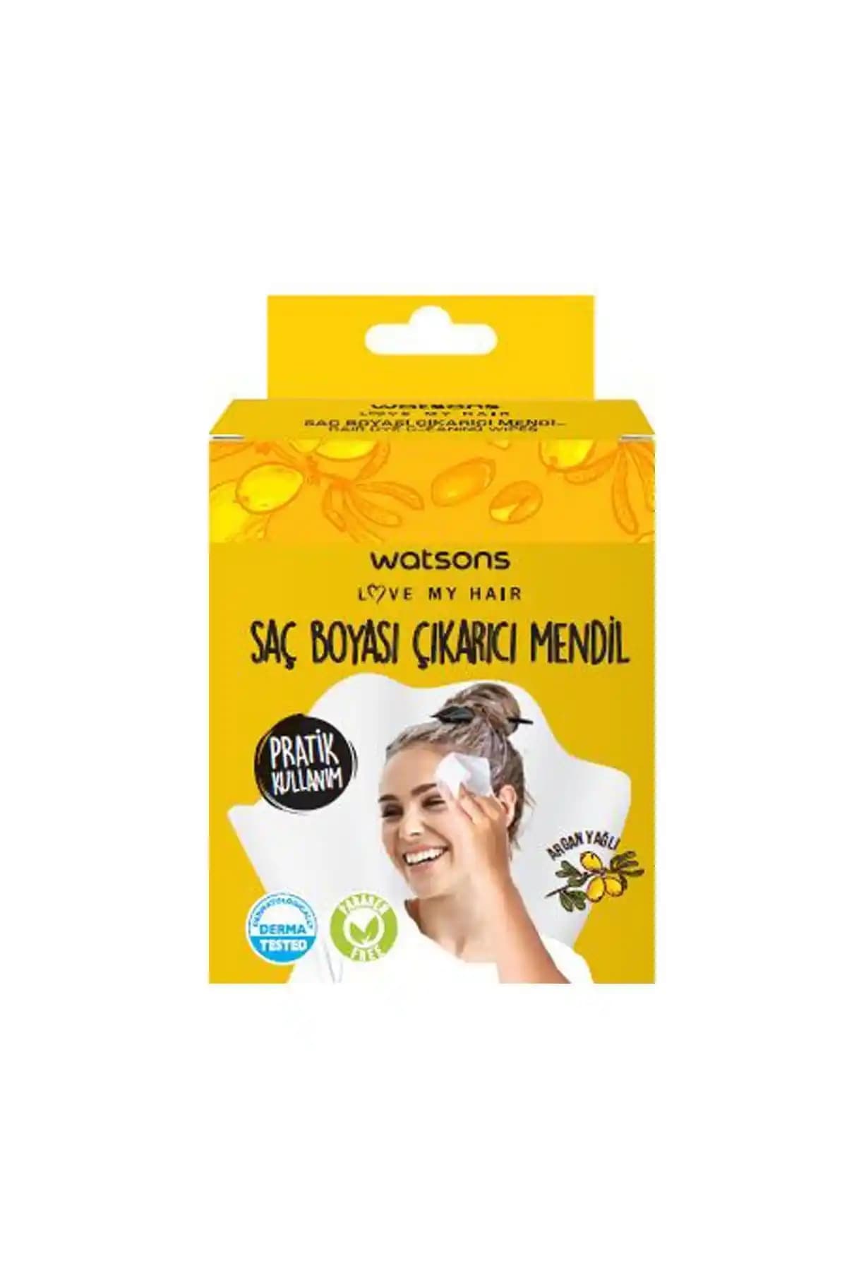 Watsons Saç Boyası Çıkarıcı Mendil: Hızlı ve Nazik Temizlik İçin Pratik Çözüm