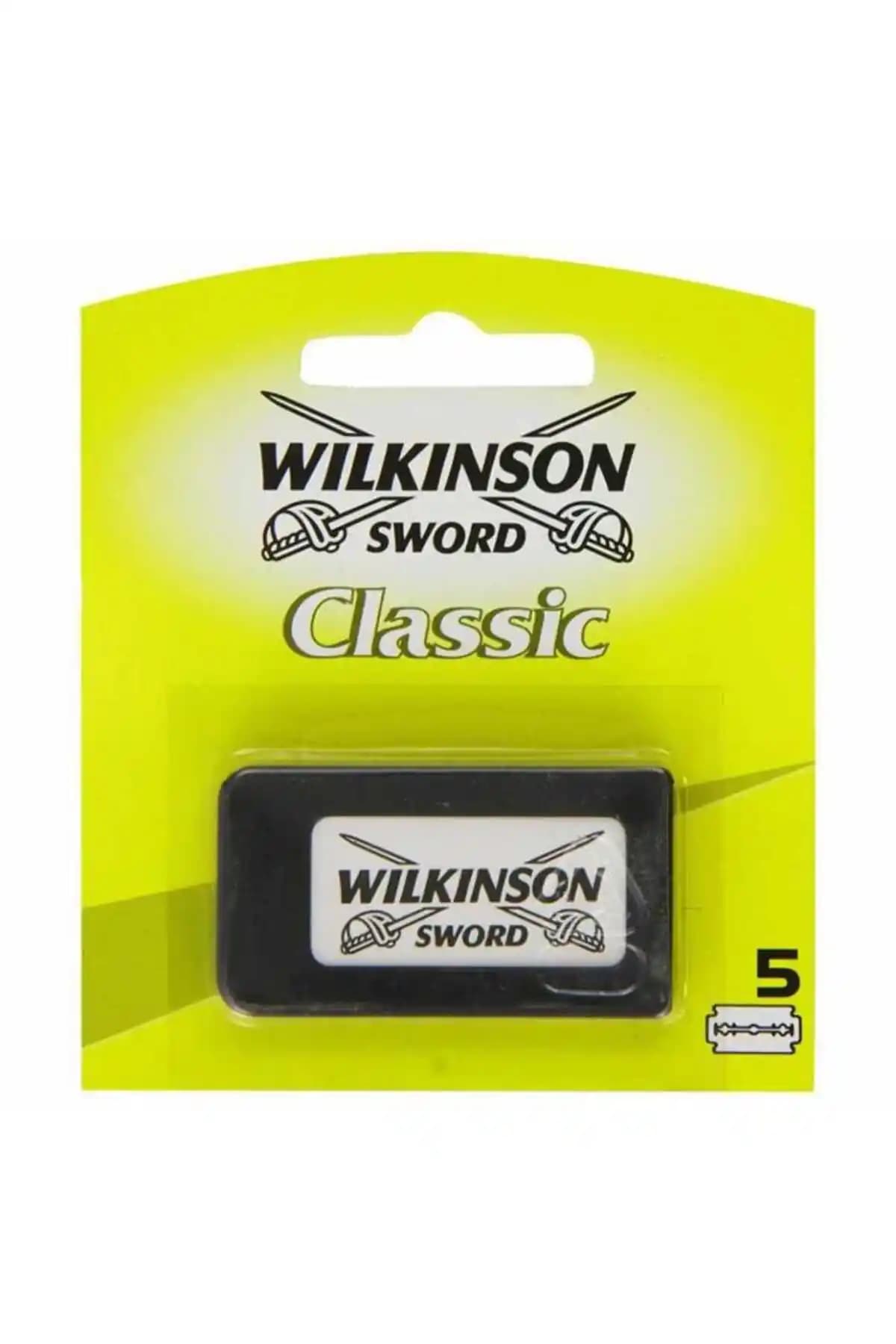 Wilkinson Sword Klasik 5'li Yaprak Tıraş Bıçağı Yedekleri - Kaliteli ve Pratik Tıraş Deneyimi