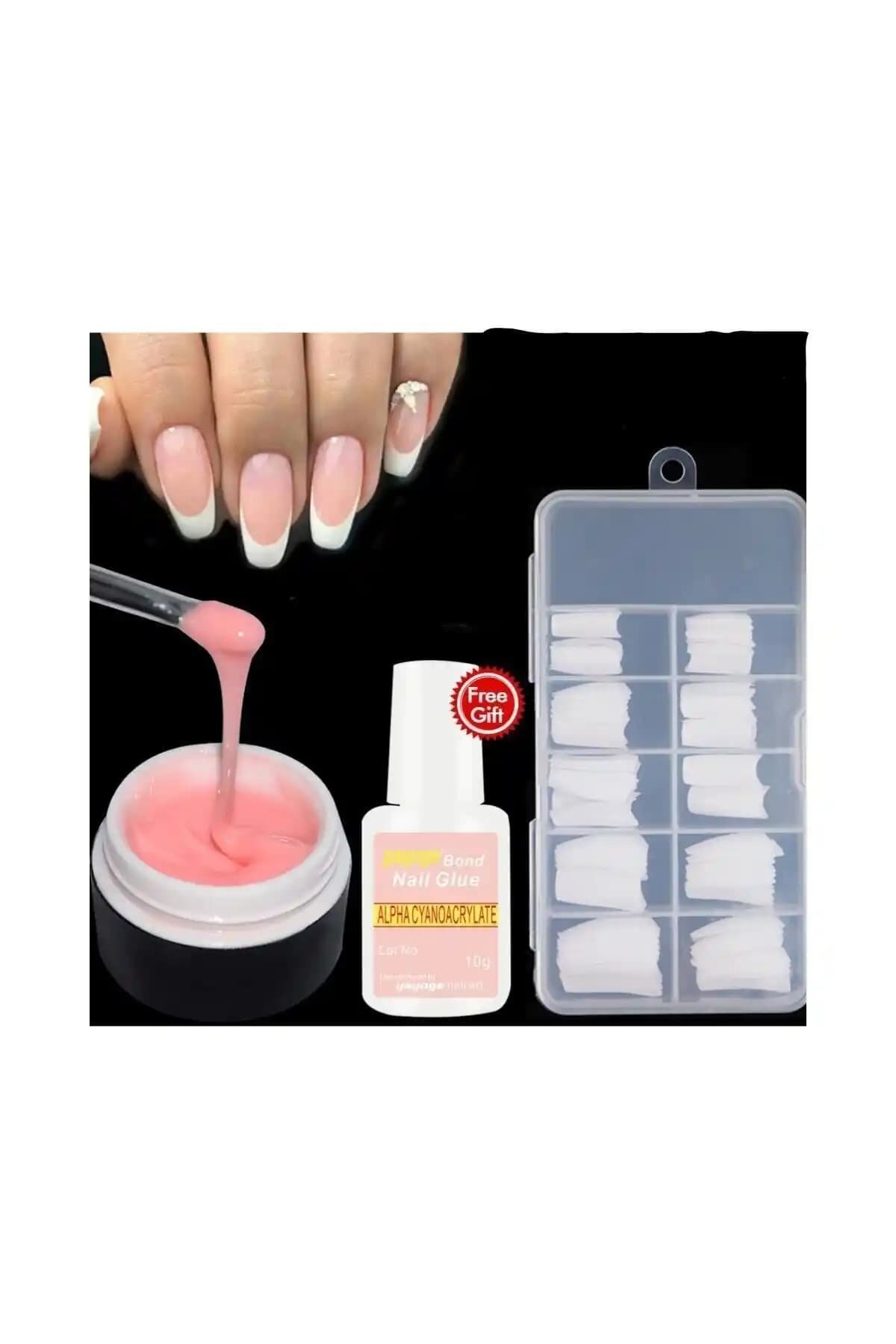 YAYOGE Protez Tırnak Seti: Estetik ve Dayanıklı Profesyonel Tırnak Çözümü