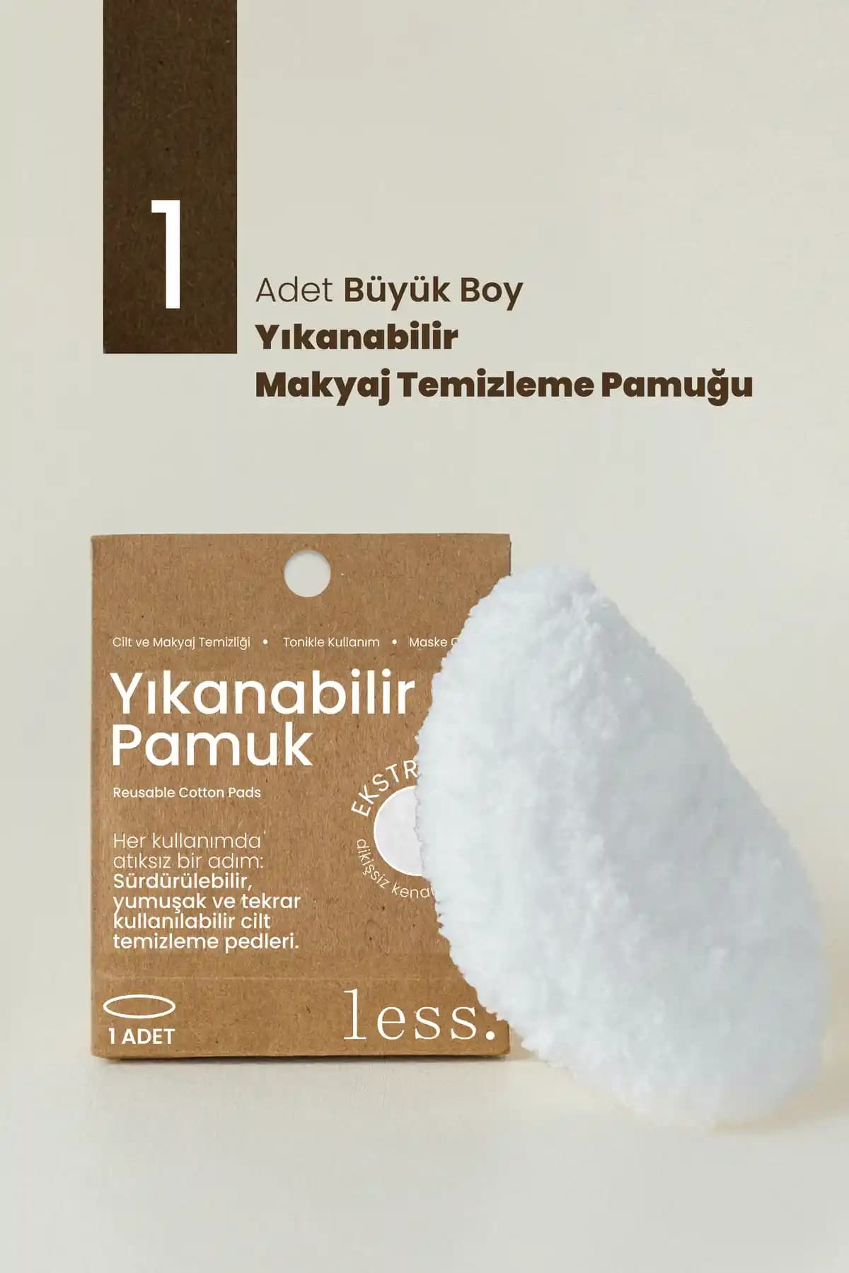 Yıkanabilir Makyaj ve Vücut Temizleme Pamuğu: Çevre Dostu ve Ekonomik Sürdürülebilir Bakım Ürünü