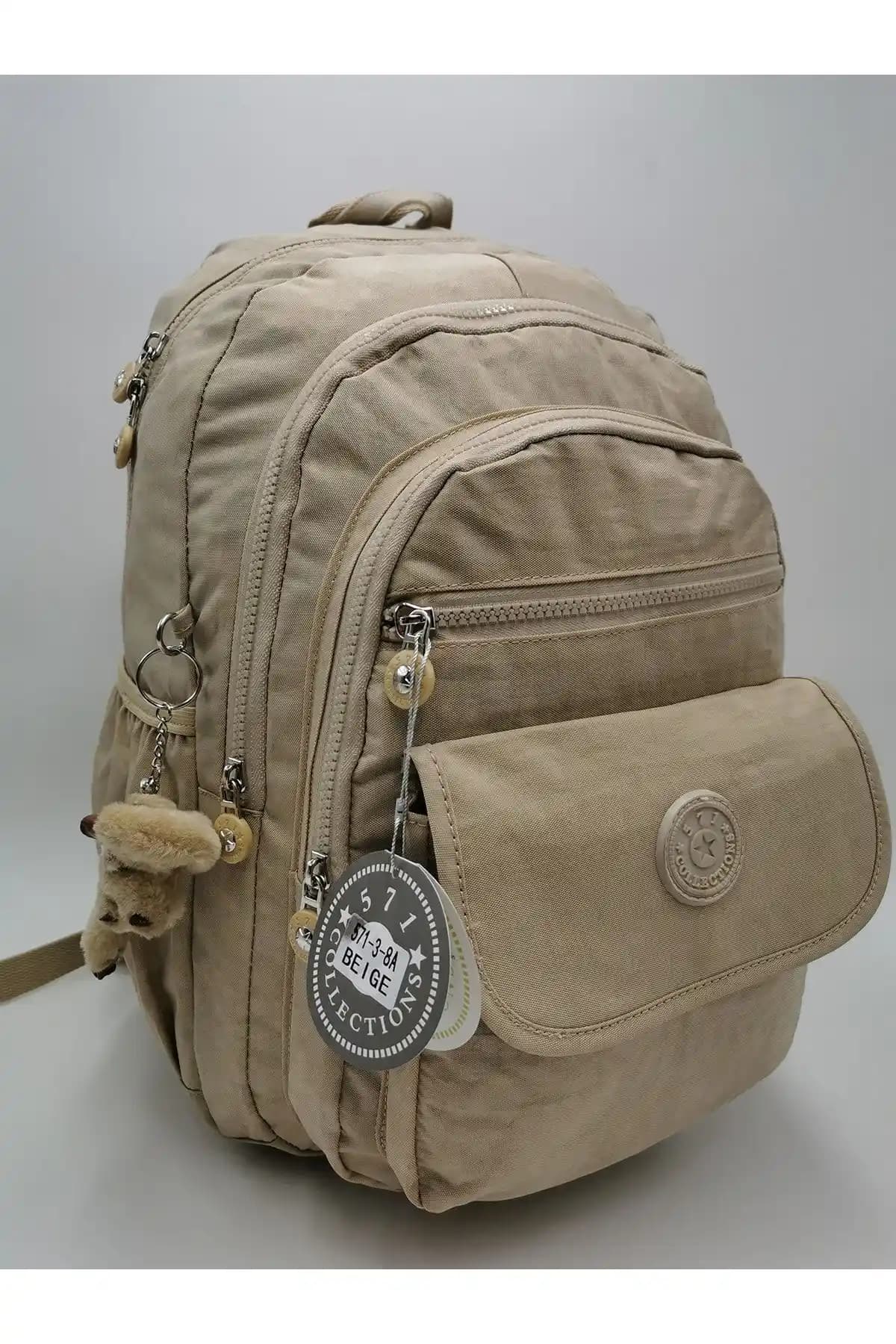 571 Collections Vizon Çok Fonksiyonlu Şık Sırt Çantası Günlük ve Seyahat Kullanımı İçin