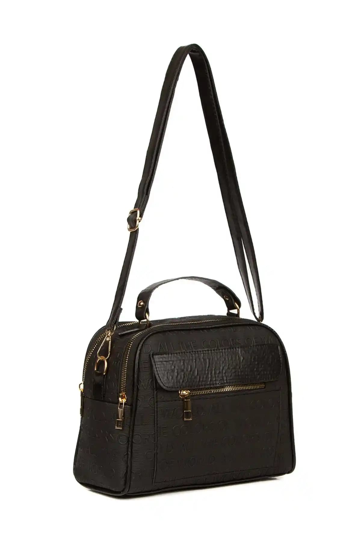 Adelina Bags Kadın Desenli El ve Omuz Çantası: Şıklık ve Fonksiyonellik Bir Arada