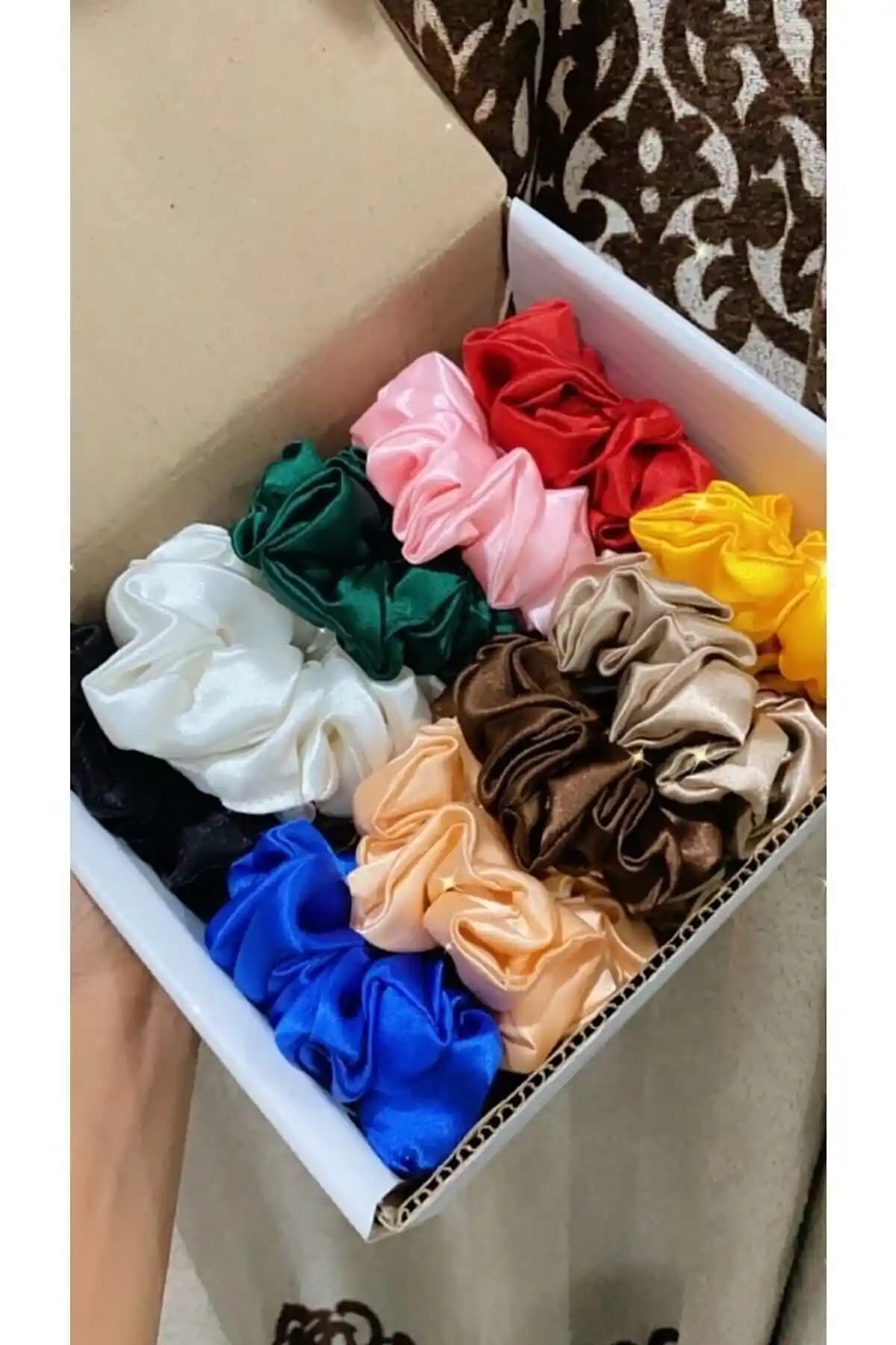 AG ATÖLYE 10'lu Kadın Saten Saç Tokası Seti Şıklık ve Kullanışlılık Sunar