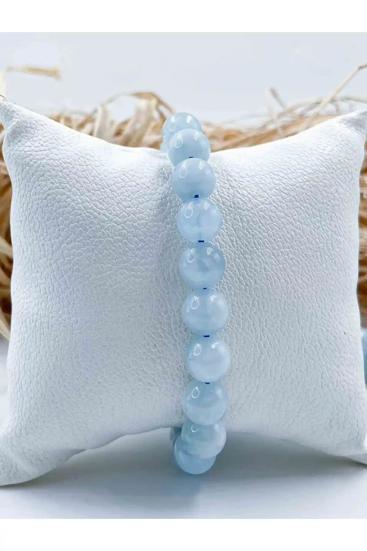 Akuamarin ve Fosforlu Kedigözü Bileklikleri Karşılaştırması Doğal Taş Takı Seçenekleri