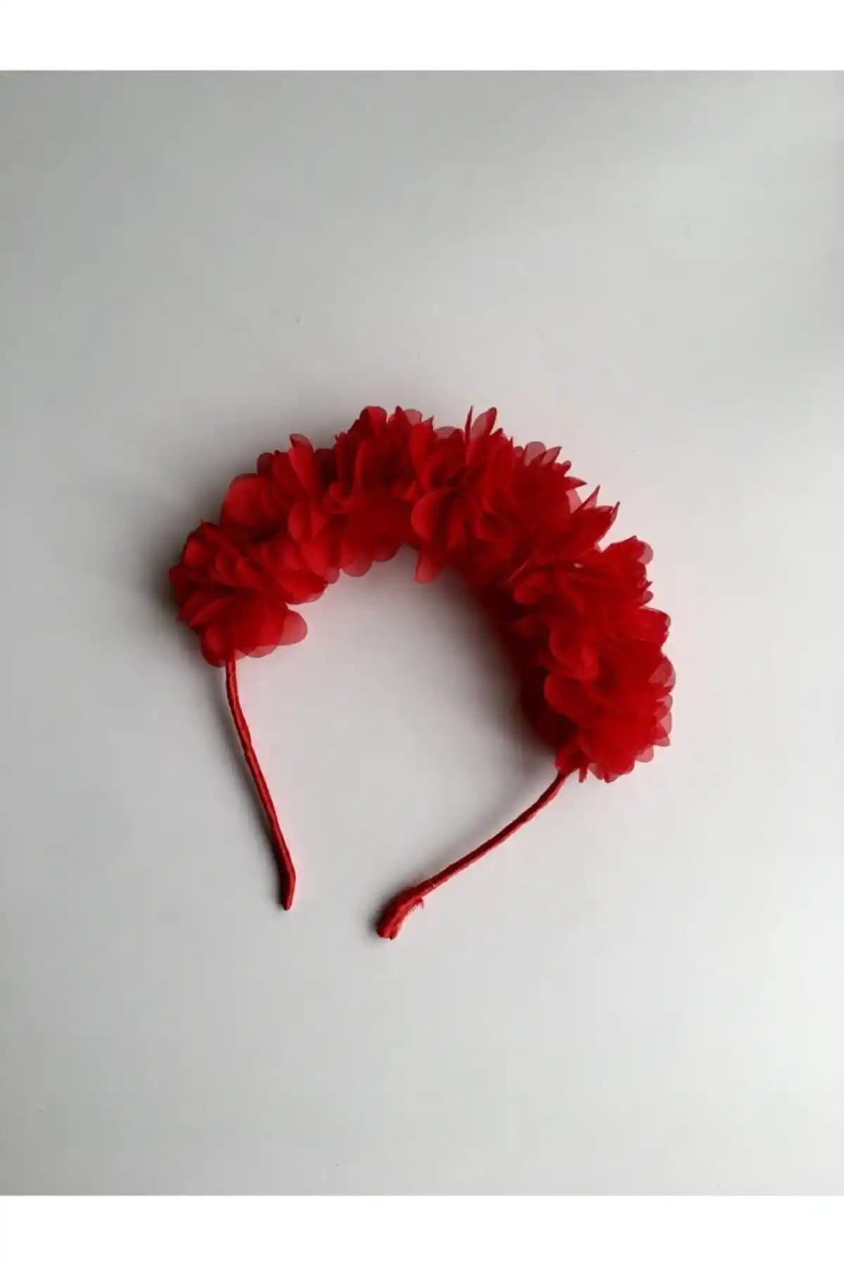 Almila Aksesuar Kırmızı Saten Fiyonk Toka Şık ve El Yapımı Kadın Saç Aksesuarı