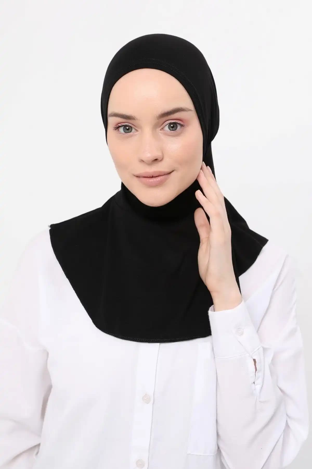 Altobeh Kadın Tesettür Pratik Boyunluklu Siyah Hijab Yüksek Konfor ve Şıklık Sunar