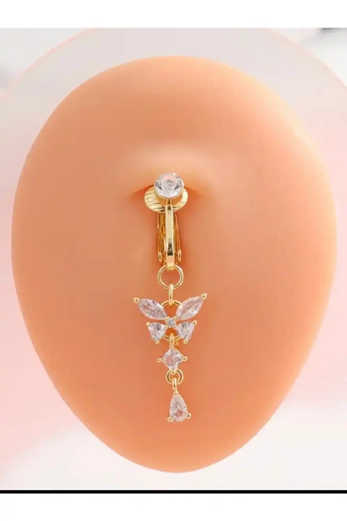 Arescollection Delik Gerektirmeyen Klipsli Sahte Göbek Piercingi Ürün Özellikleri ve Kullanım İpuçları