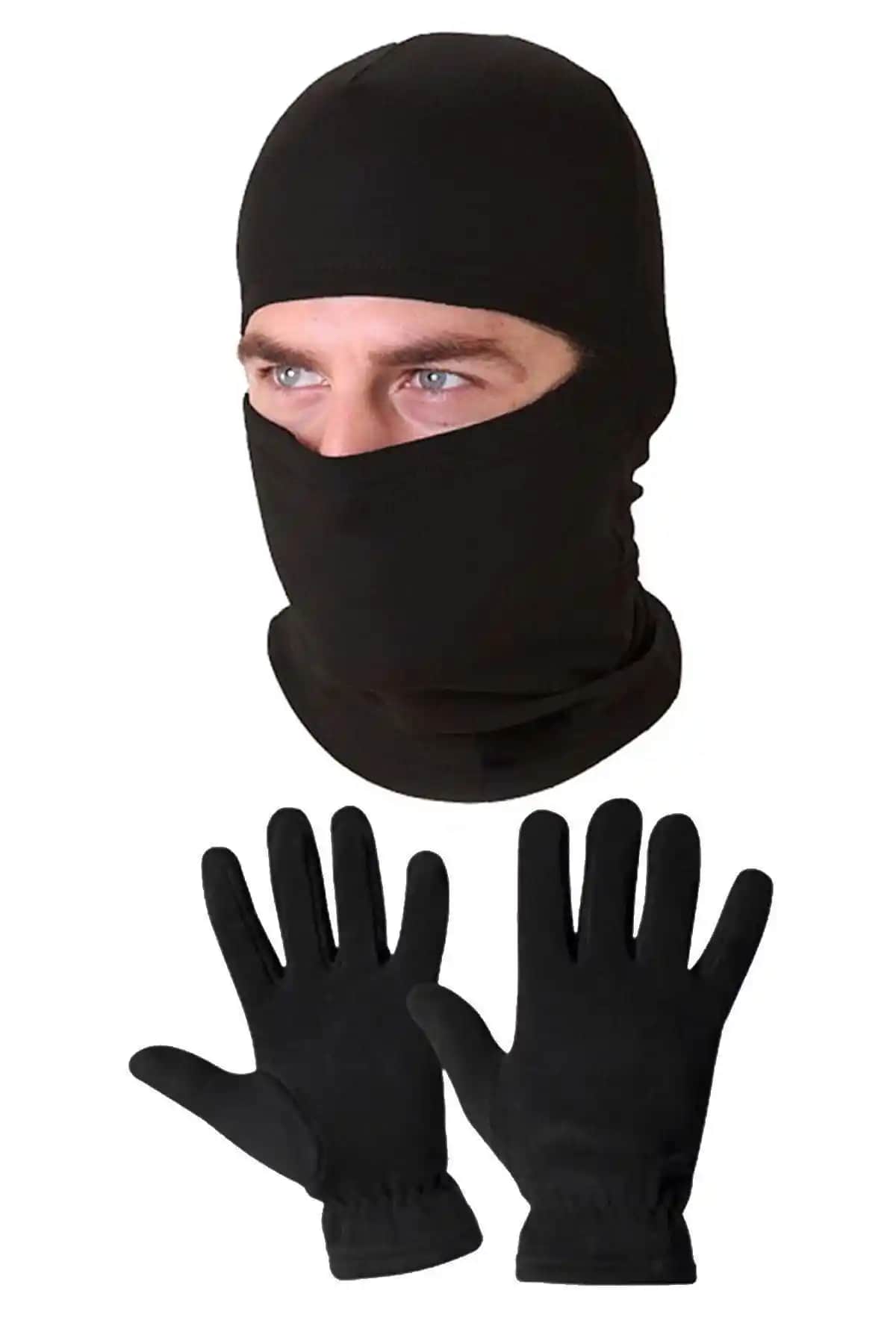 Belifanti Collection Termal Siyah Unisex Kar Maskesi ve Polar Eldiven Seti İncelemesi
