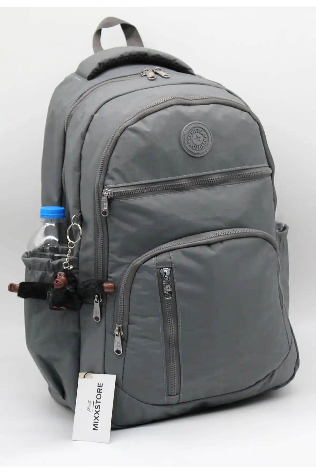 Bevitton Kırinkıl Su Geçirmez Büyük Boy Unisex Okul ve Seyahat Sırt Çantası