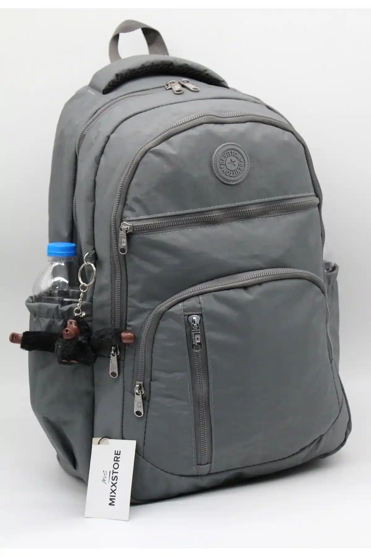 Bevitton Kırinkıl Su Geçirmez Büyük Boy Unisex Okul ve Seyahat Sırt Çantası