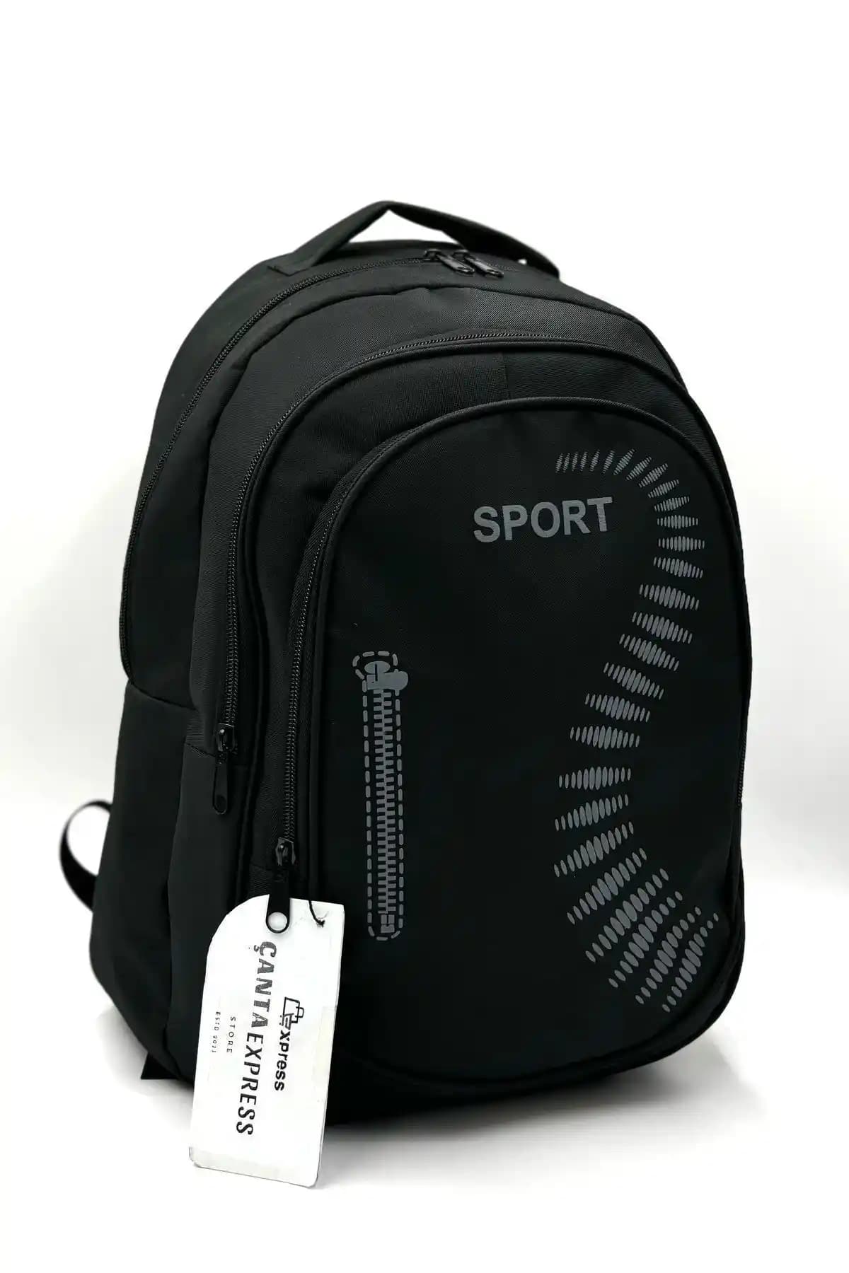 Bevitton Unisex Siyah Okul Sırt Çantası: Dayanıklı ve Şık Tasarımıyla Günlük Kullanım İçin Uygun