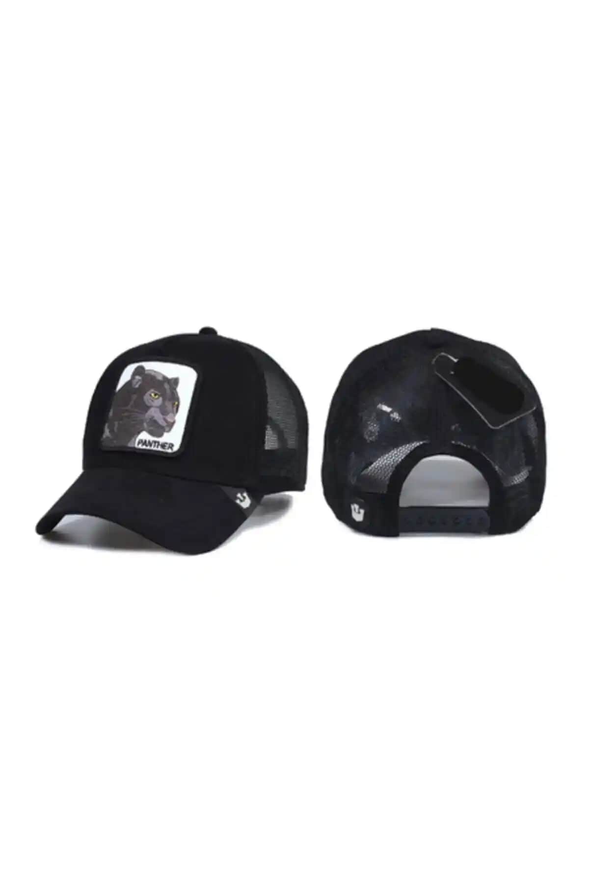 Black Panther Cap Siyah Unisex Yazlık Şapka, Rahat ve Şık Tasarım Özellikleriyle