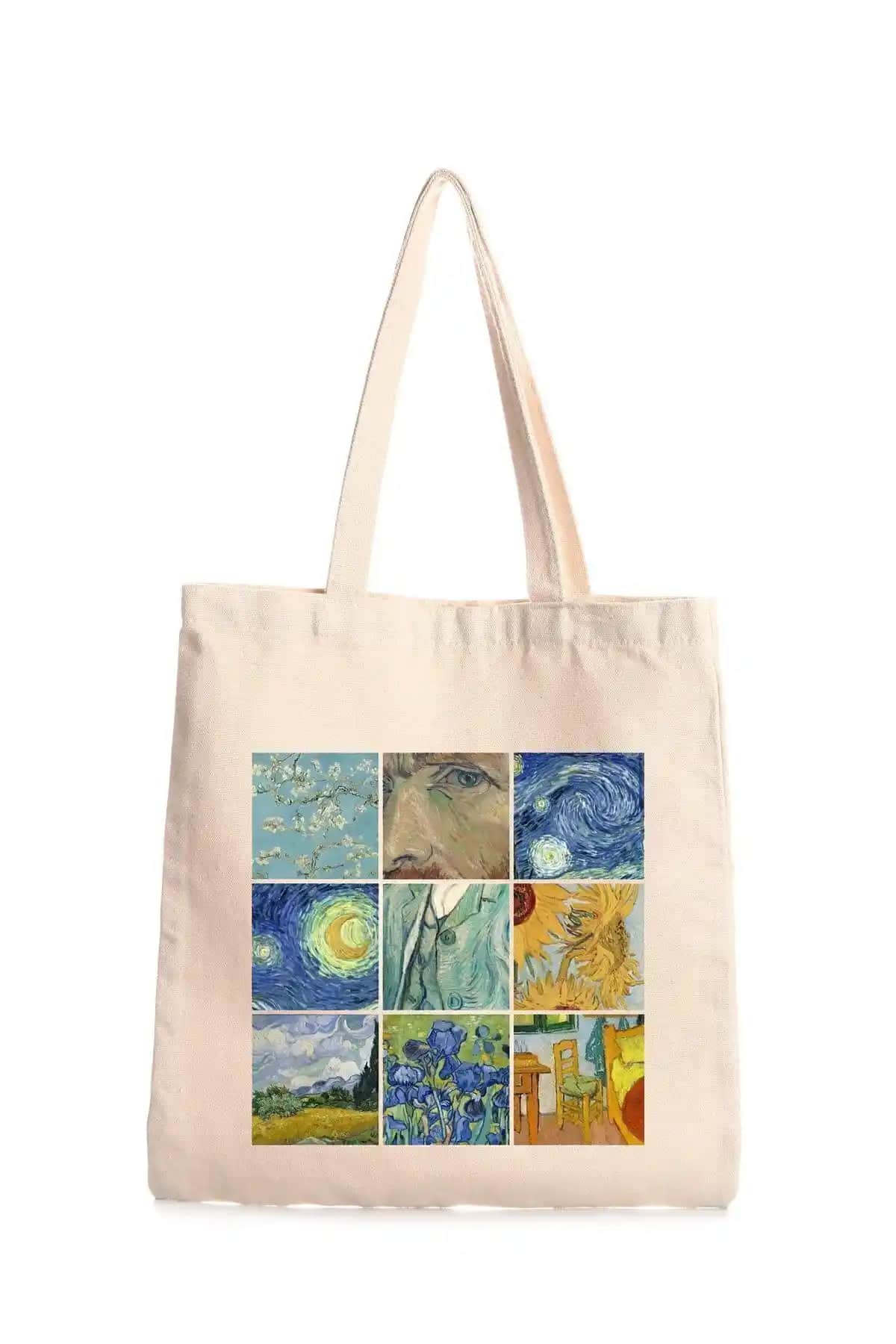 BUFUAL Van Gogh ve Cemira Taylor Swift Tasarımlı Bez Çantaların Karşılaştırması 75-90 Karakter