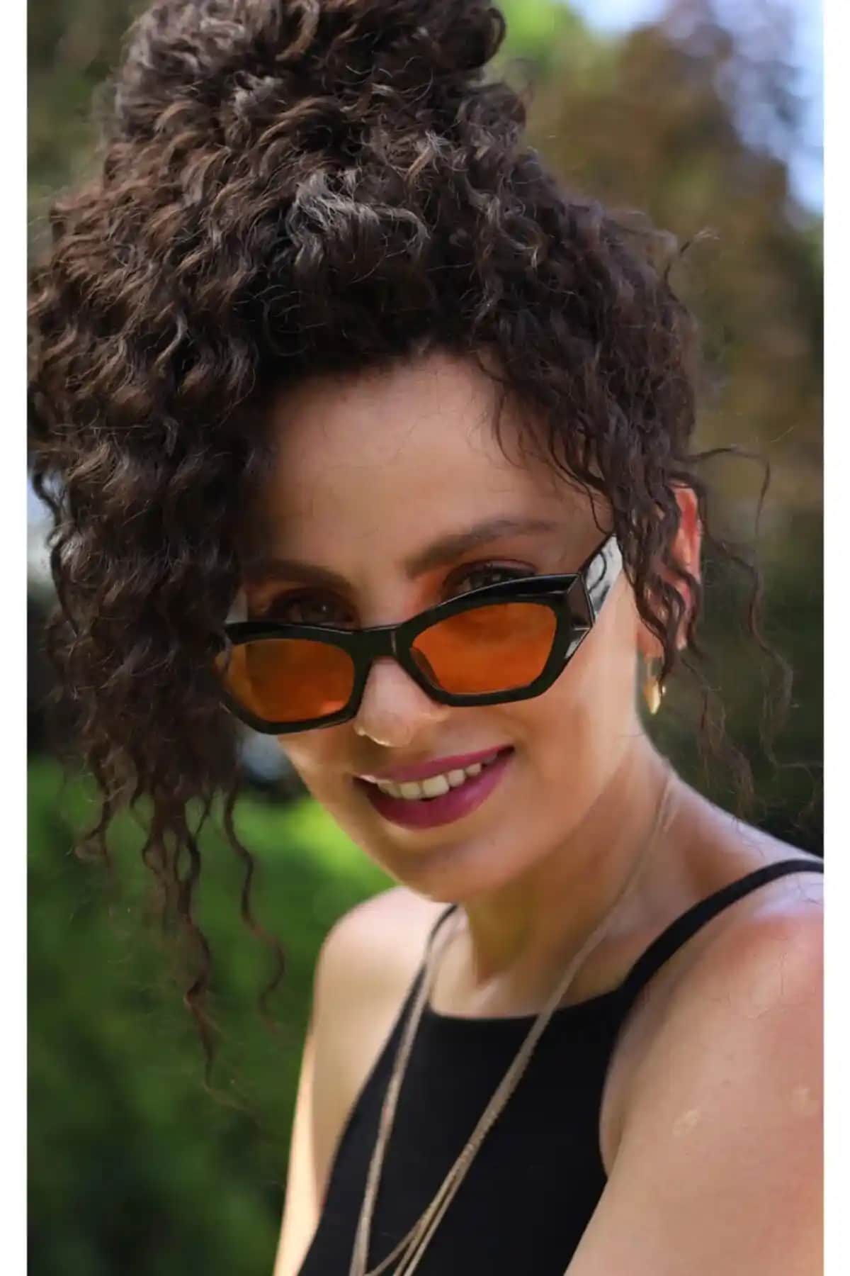 By Harmony BH Ex677 Siyah Turuncu Unisex Güneş Gözlüğü Modern Tasarım ve Koruma Özellikleri