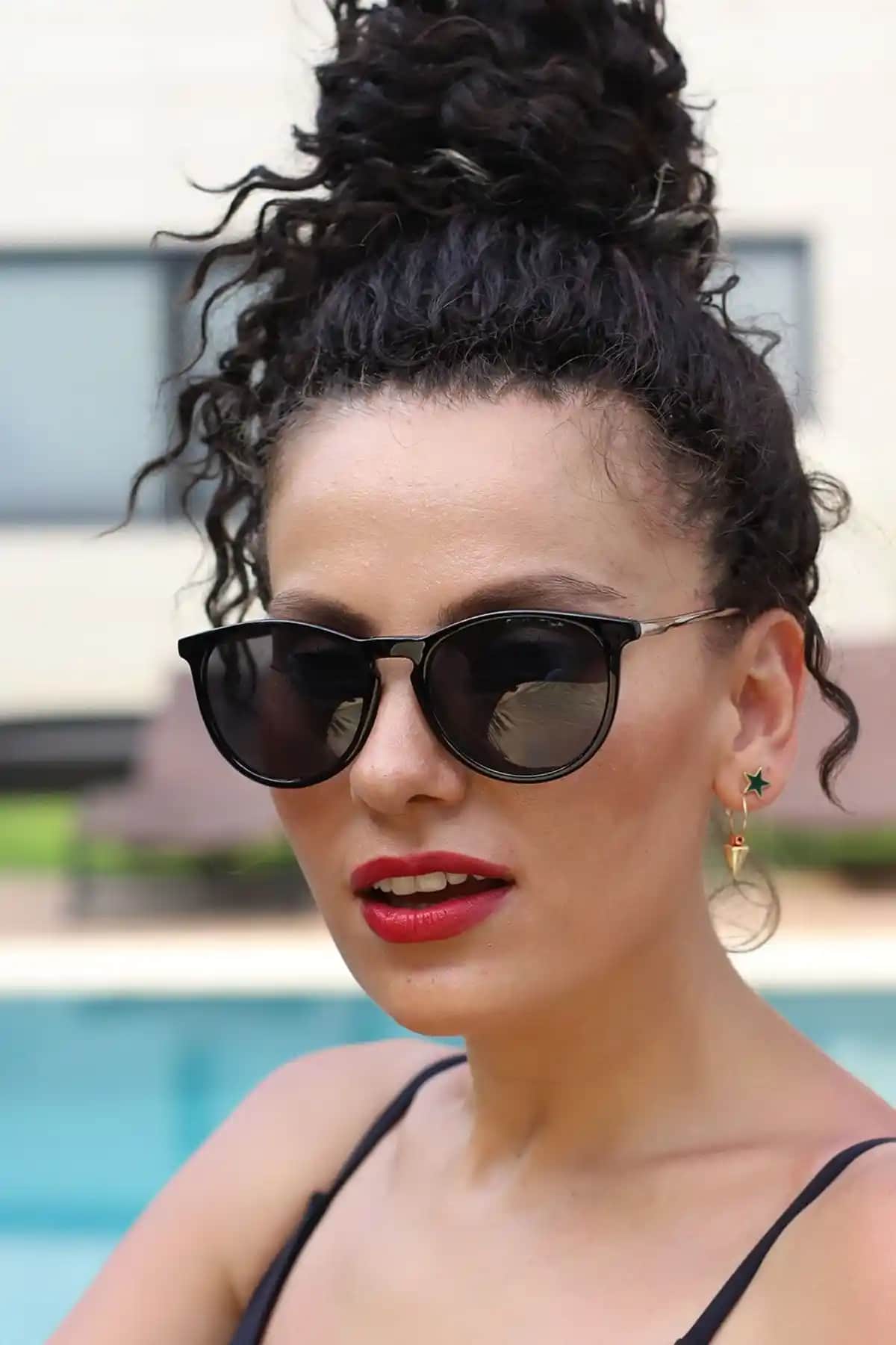 By Harmony Bh Rb4171 Siyah Unisex Güneş Gözlüğü Modern Tasarım ve UV Koruma Özelliğiyle