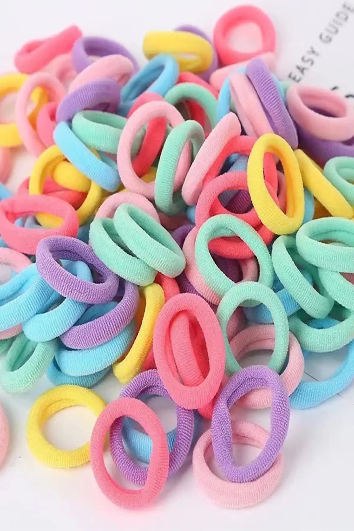 C&E Design Renkli ve Çok Yönlü 10'lu Lastik Toka Seti ile Tarzınızı Yansıtın