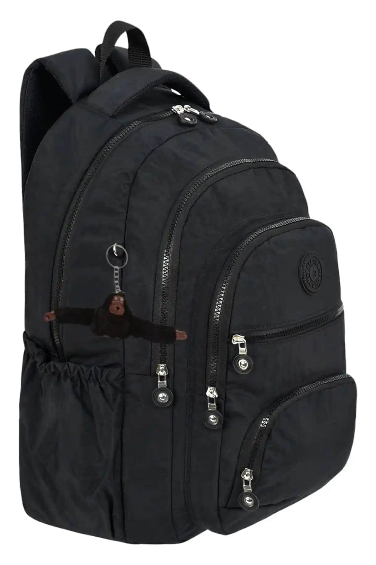 Çantaland Lüx Krinkıl Kumaş Sırt Çantası Günlük ve Okul Kullanımı İçin Uygun