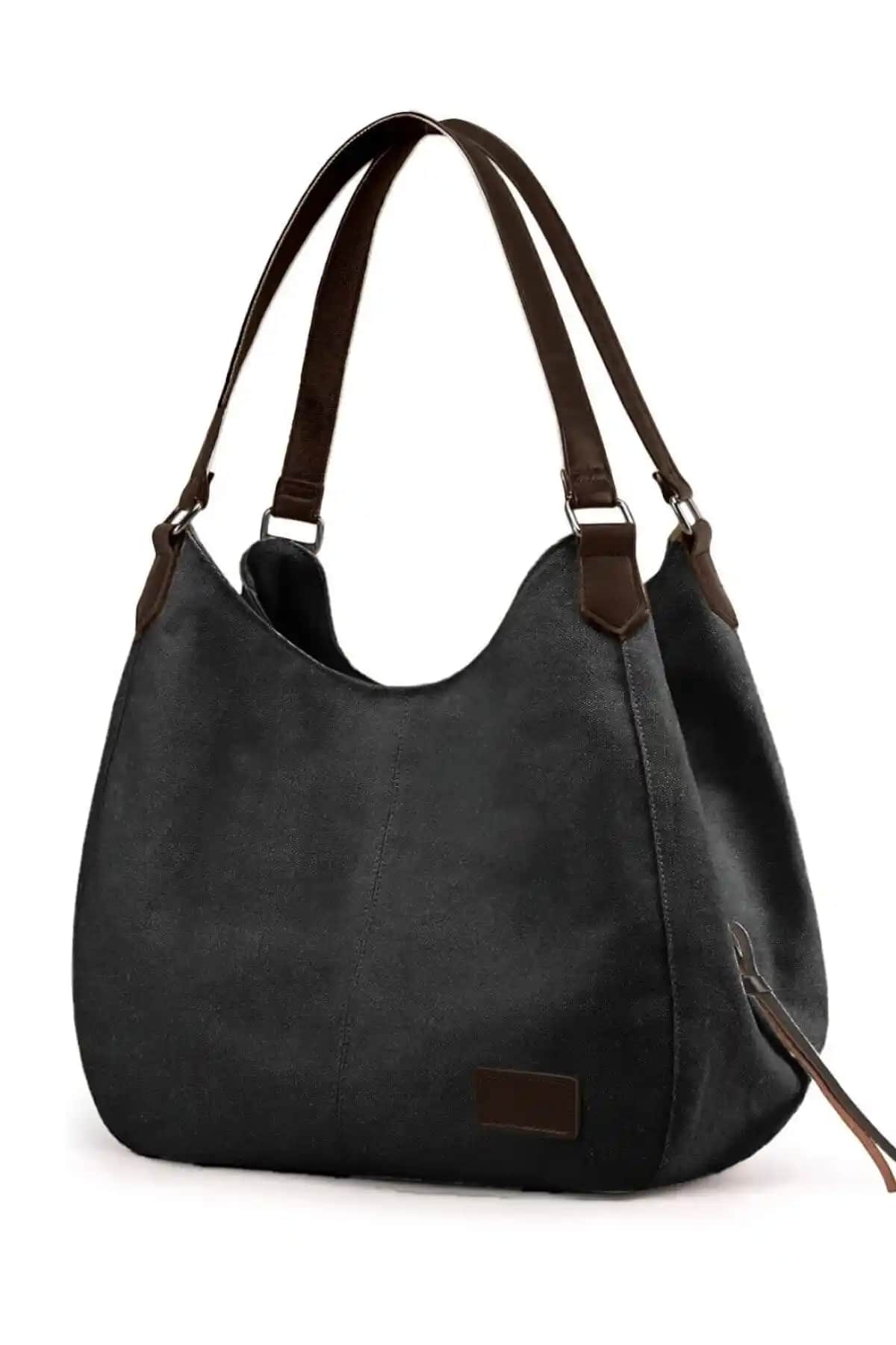 Cappadocia Vintage 3286 Lonia Kadın Siyah Kanvas Günlük Omuz Çantası Özellikleri ve Kullanım Rehberi