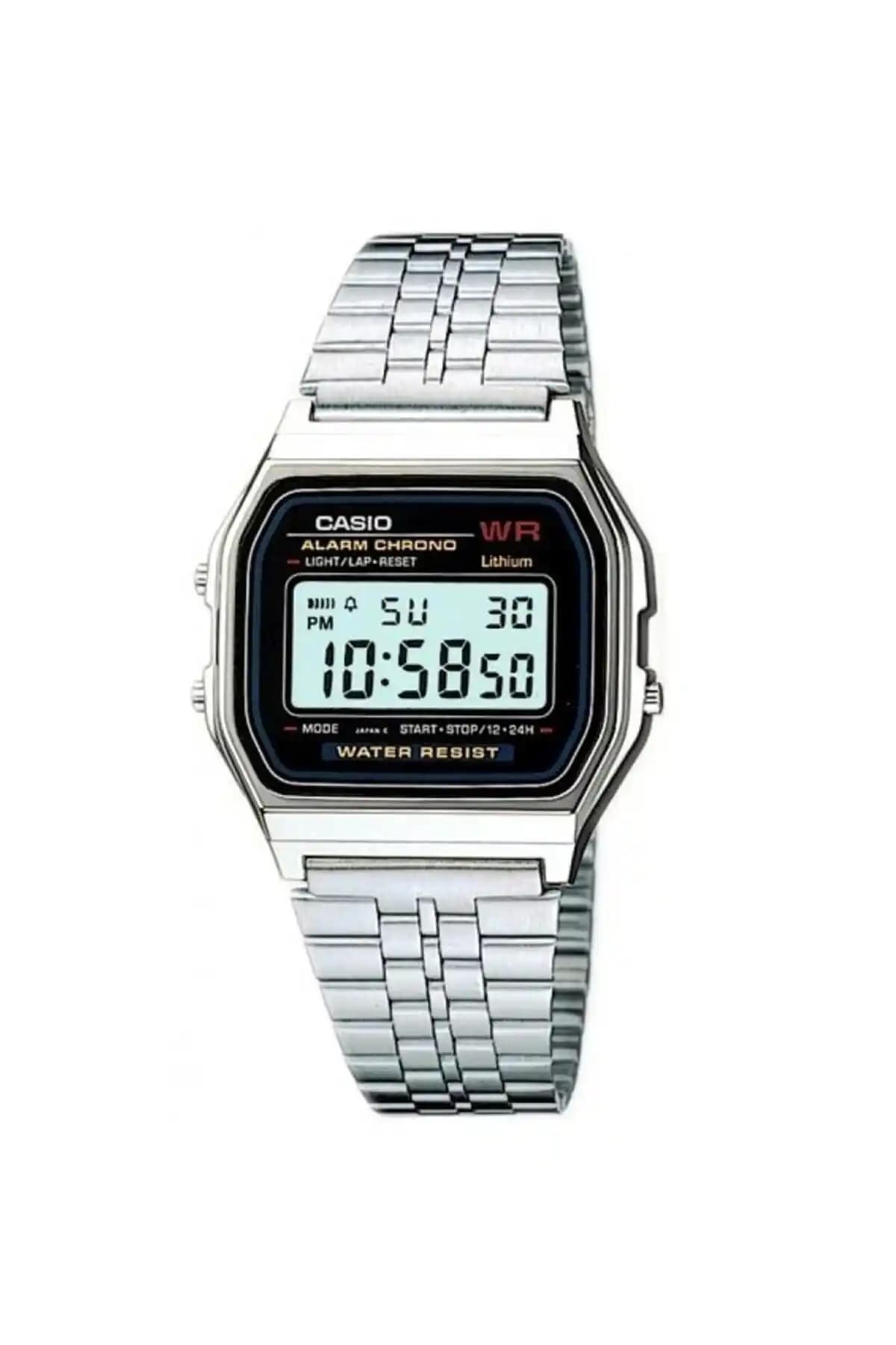 Casio A159wa-n1df Vintage Dijital Kol Saati: Şıklık ve Fonksiyonelliğin Buluşması