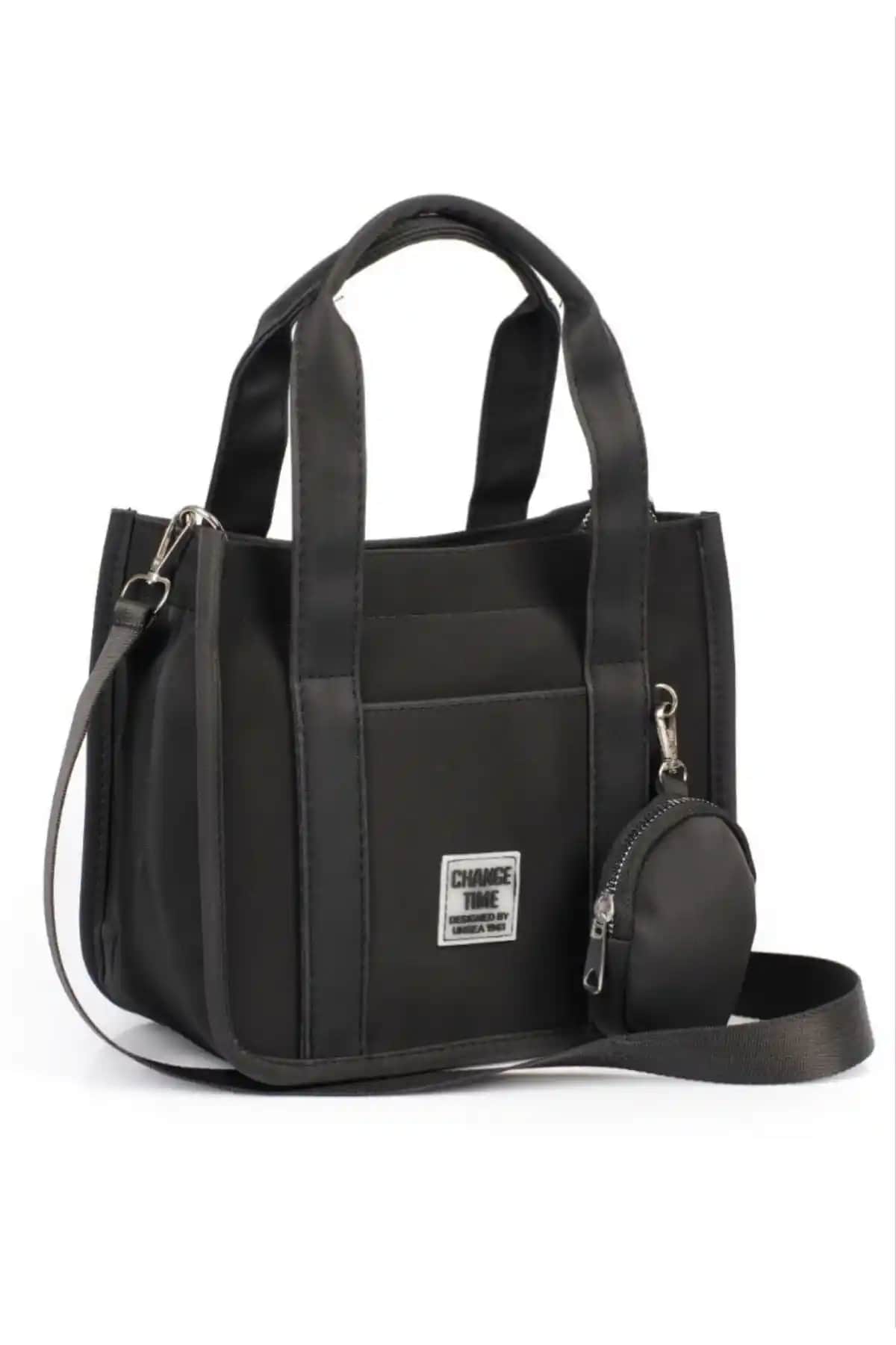 Chocolatebag Siyah Kadın Çapraz Askılı Çanta Modern ve Şık Tasarım