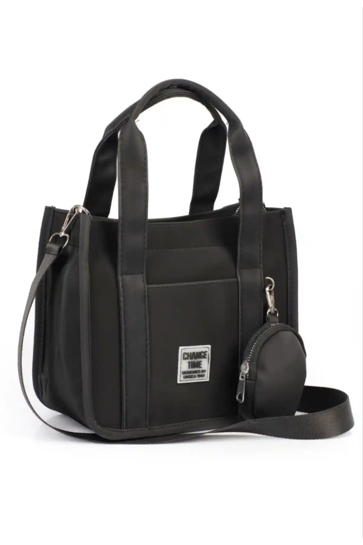 Chocolatebag Siyah Kadın Çapraz Askılı Çanta Modern ve Şık Tasarım