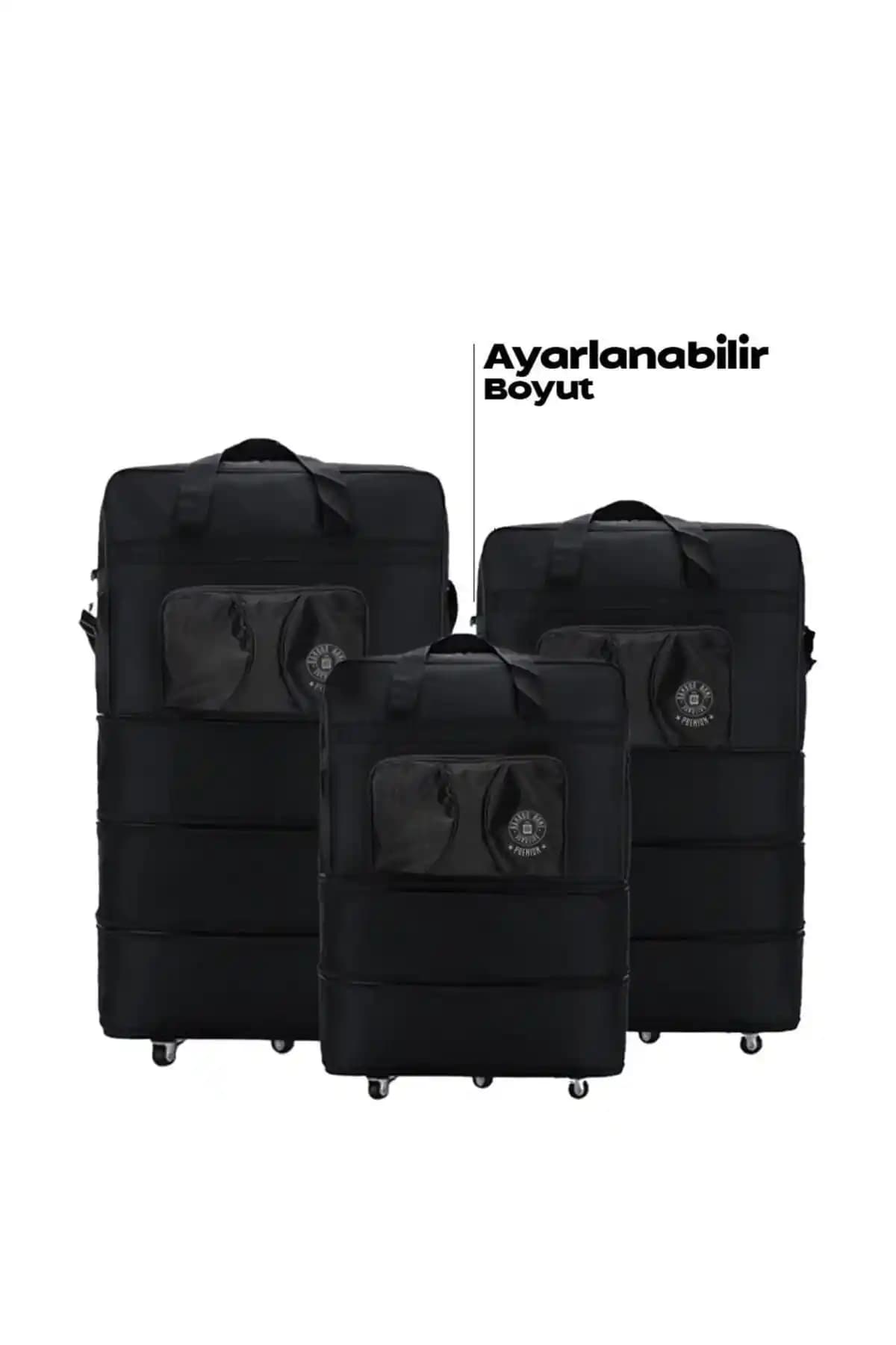 Cindigiyim 360 Derece Döner Tekerlekli Valiz ve ESCAPE 203 Büyük Boy Körüklü Seyahat Çantası Karşılaştırması