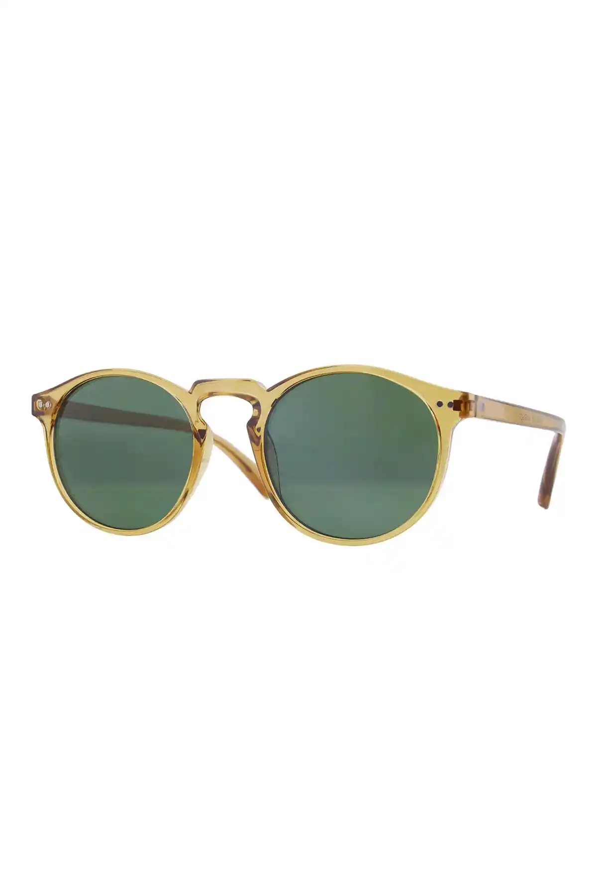 CLAES Margot Mustard Unisex Güneş Gözlüğü Şıklık ve Koruma Sağlayan Modern Tasarım