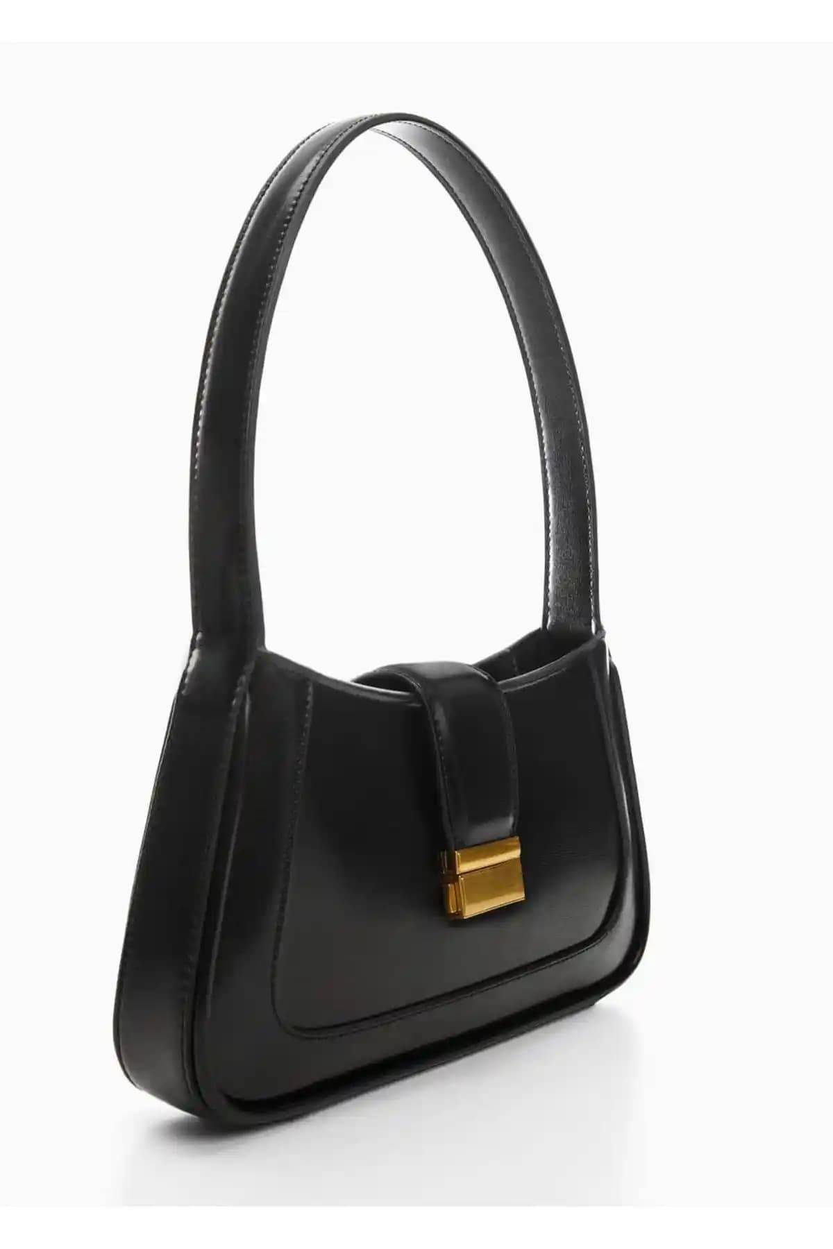 Cosser Kadın Siyah Kısa Askılı Omuz Çantası: Şıklık ve Fonksiyonelliğin Birleşimi
