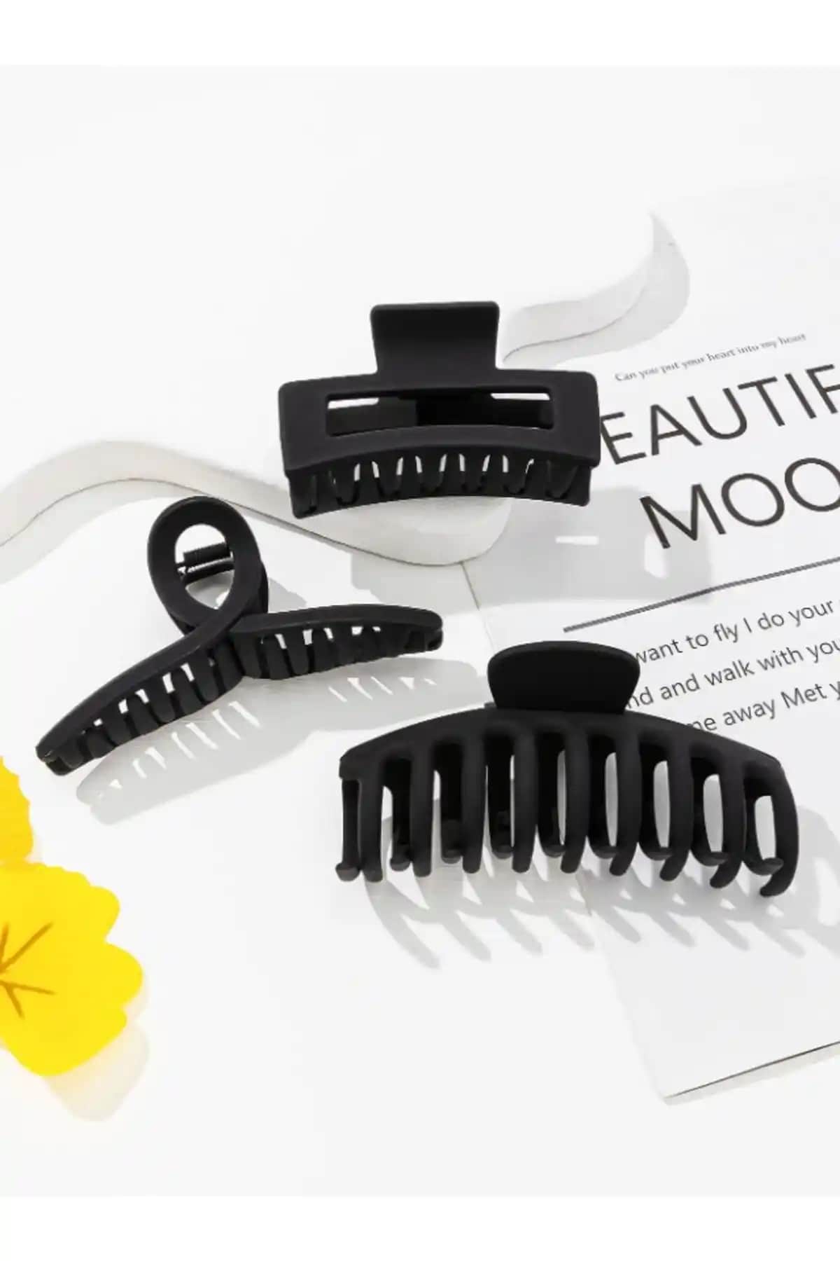 CSR AKSESUAR 3'lü Karma Mandal Toka Seti Günlük ve Şık Kullanım İçin Uygun