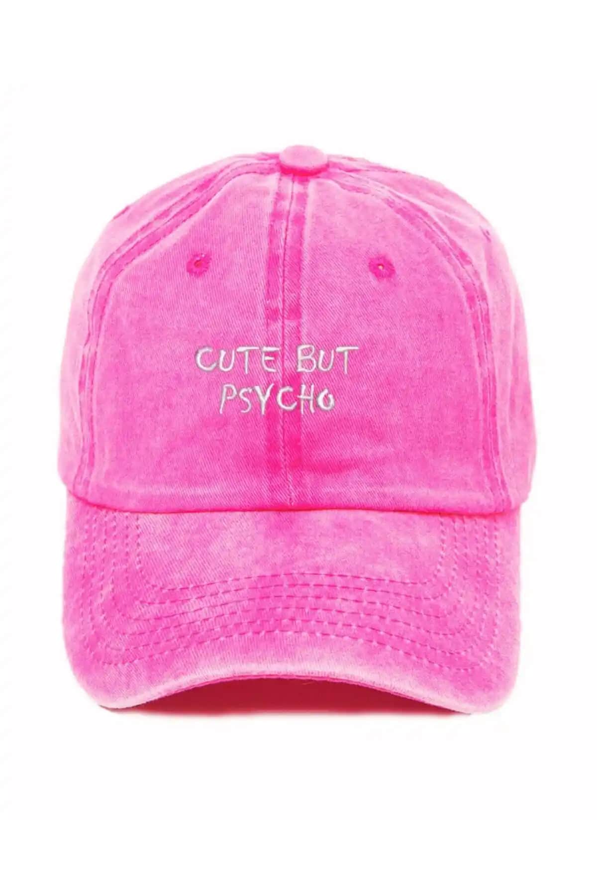 Cute But Psycho Beyzbol Şapkası: Enerjik ve Şık Tasarım ile Günlük Kullanım İçin Uygun