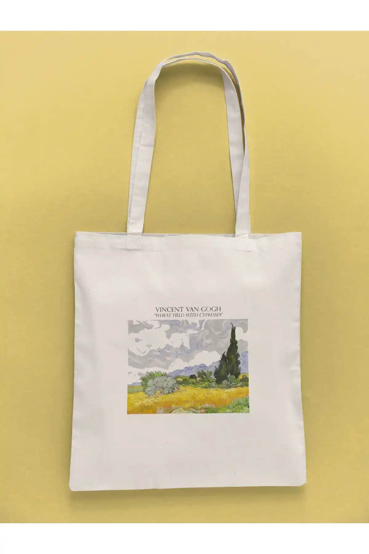 Daystore Selvili Buğday Tarlası Ham Bez Çanta Günlük Kullanım için Şık ve Dayanıklı Tasarım