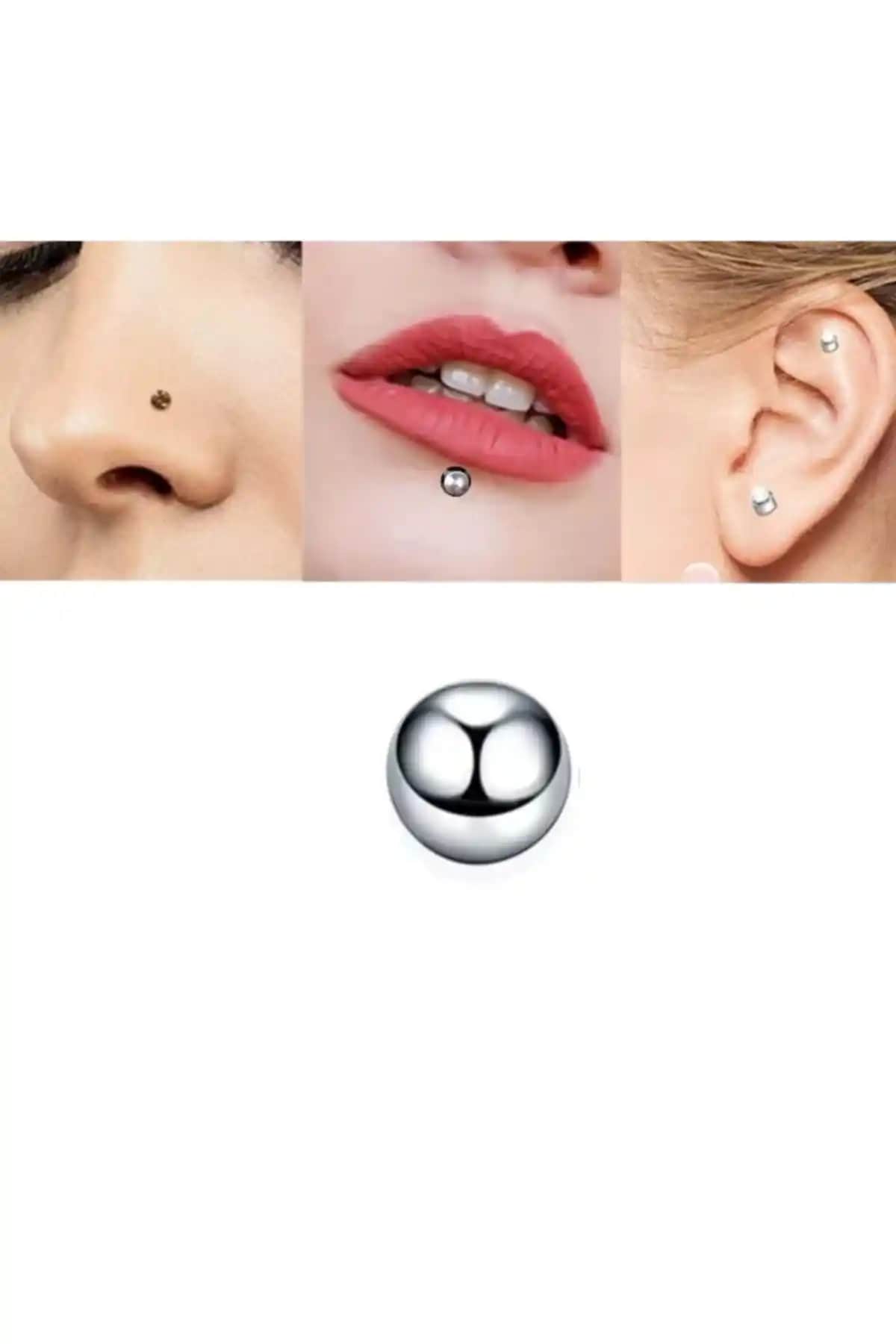 Deliksiz Güçlü Mıknatıslı Kulak Dudak Fake Top Piercing Ürünü İncelemesi
