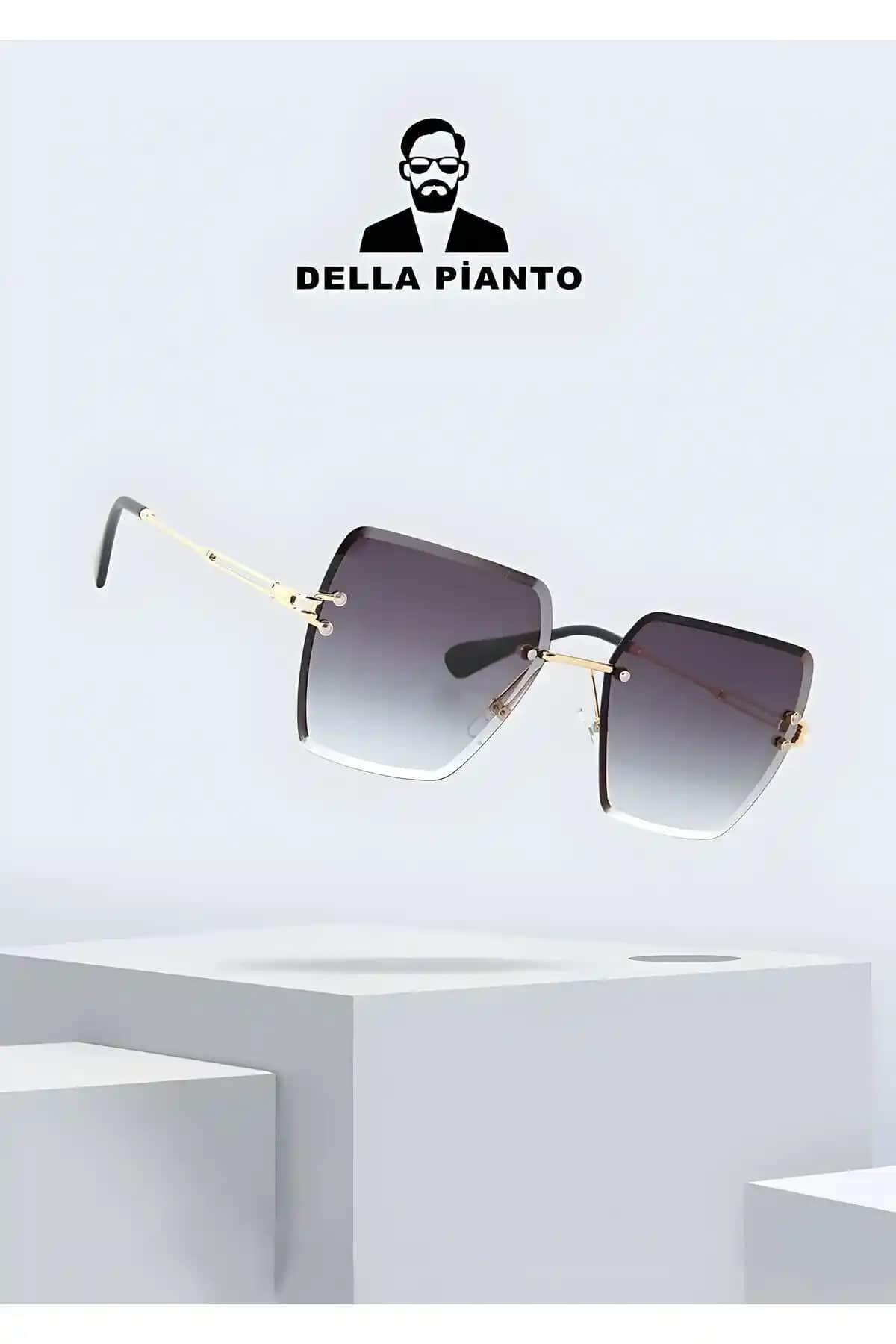 Della Pianto Füme Kadın Kristal Siyah Güneş Gözlüğü: Şıklık ve Koruma Bir Arada