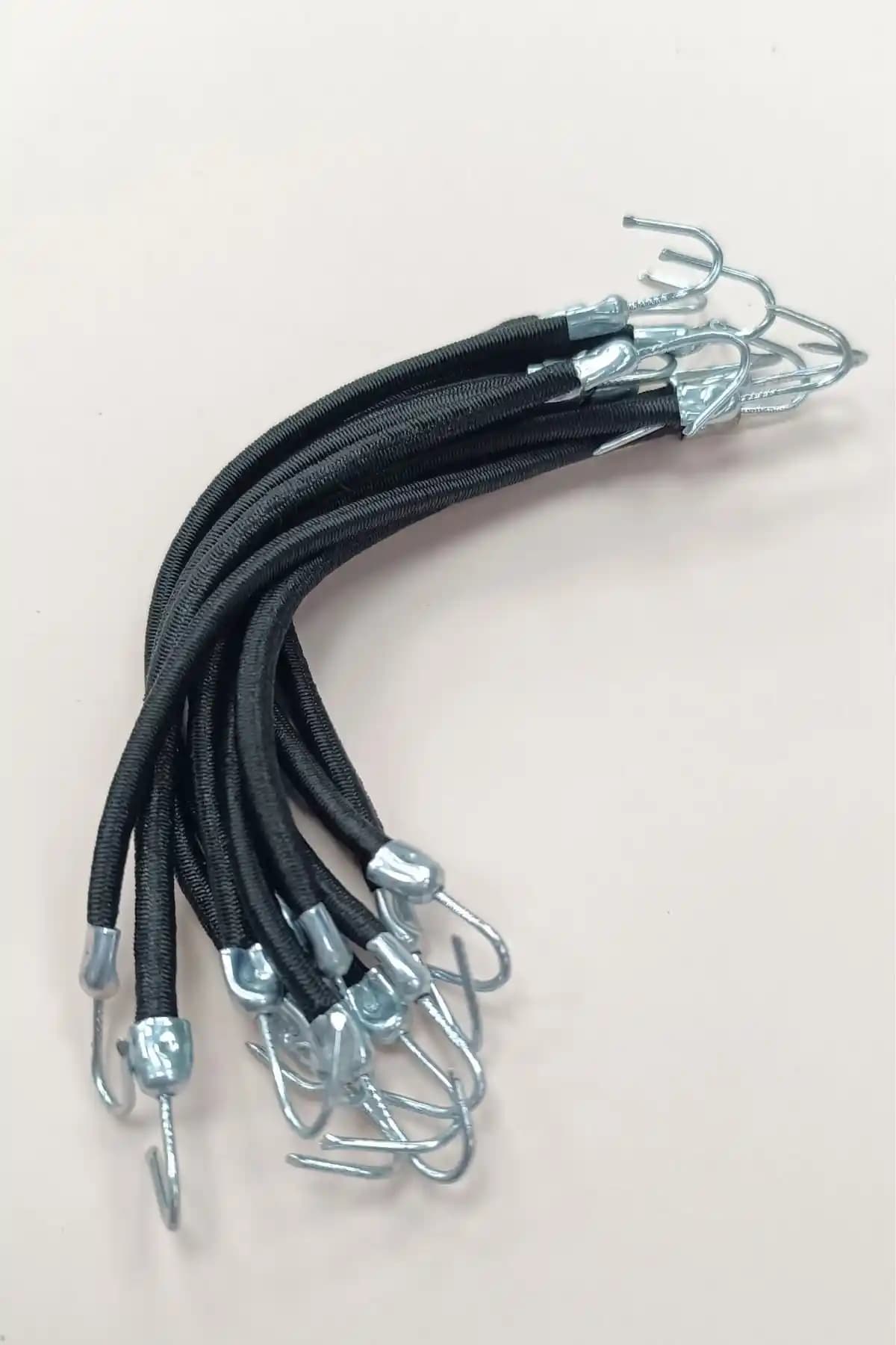 Diloshtrend Kadın Lastik Seti Siyah Renkli Şık ve Dayanıklı Saç Aksesuarları