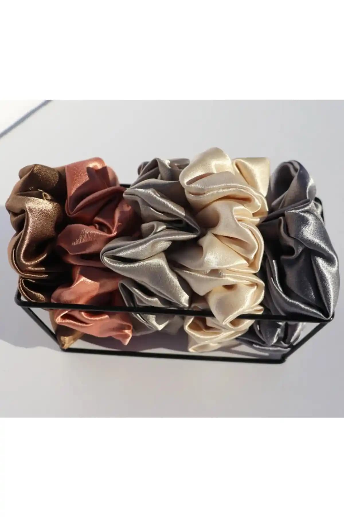 Donna Libertà 5'li Saten Saç Tokası Seti Kadınlar İçin Şıklık ve Kullanım Kolaylığı