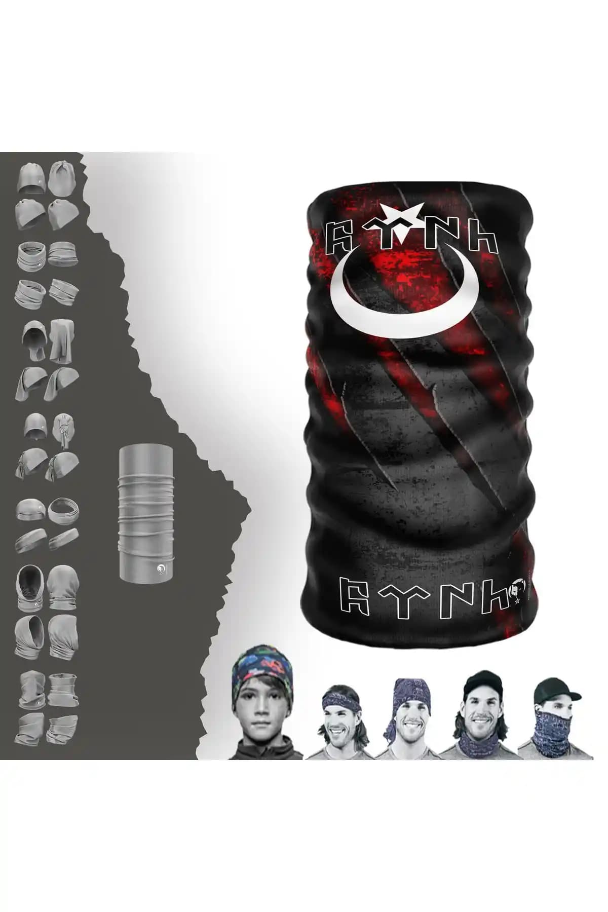 E-Taktik Ethnic Buff Baf Çok Fonksiyonlu Boyunluk Bandana Şık ve Hafif Tasarım