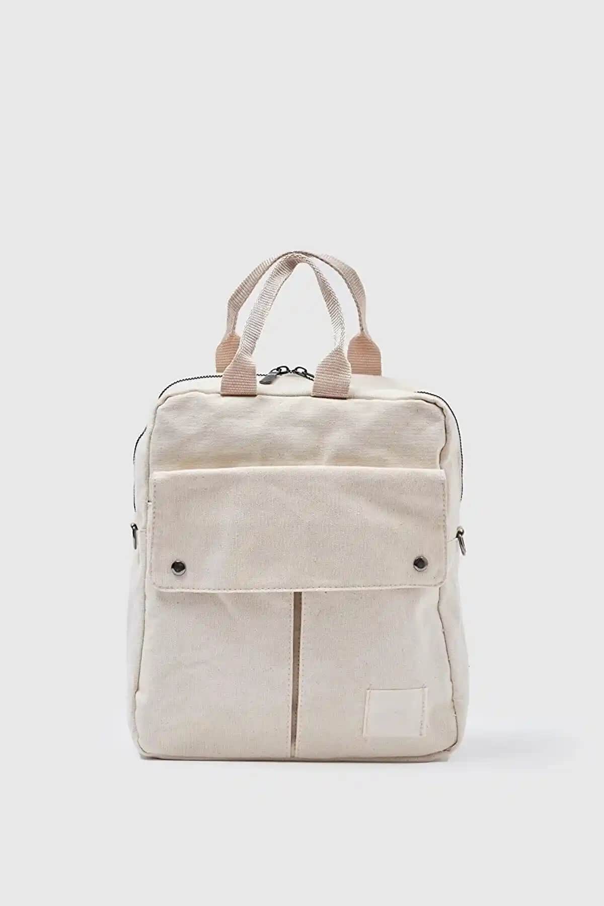 Eliza Kadın Organik Keten Sırt ve Kol Çantası: Şık ve Sürdürülebilir Günlük Aksesuar