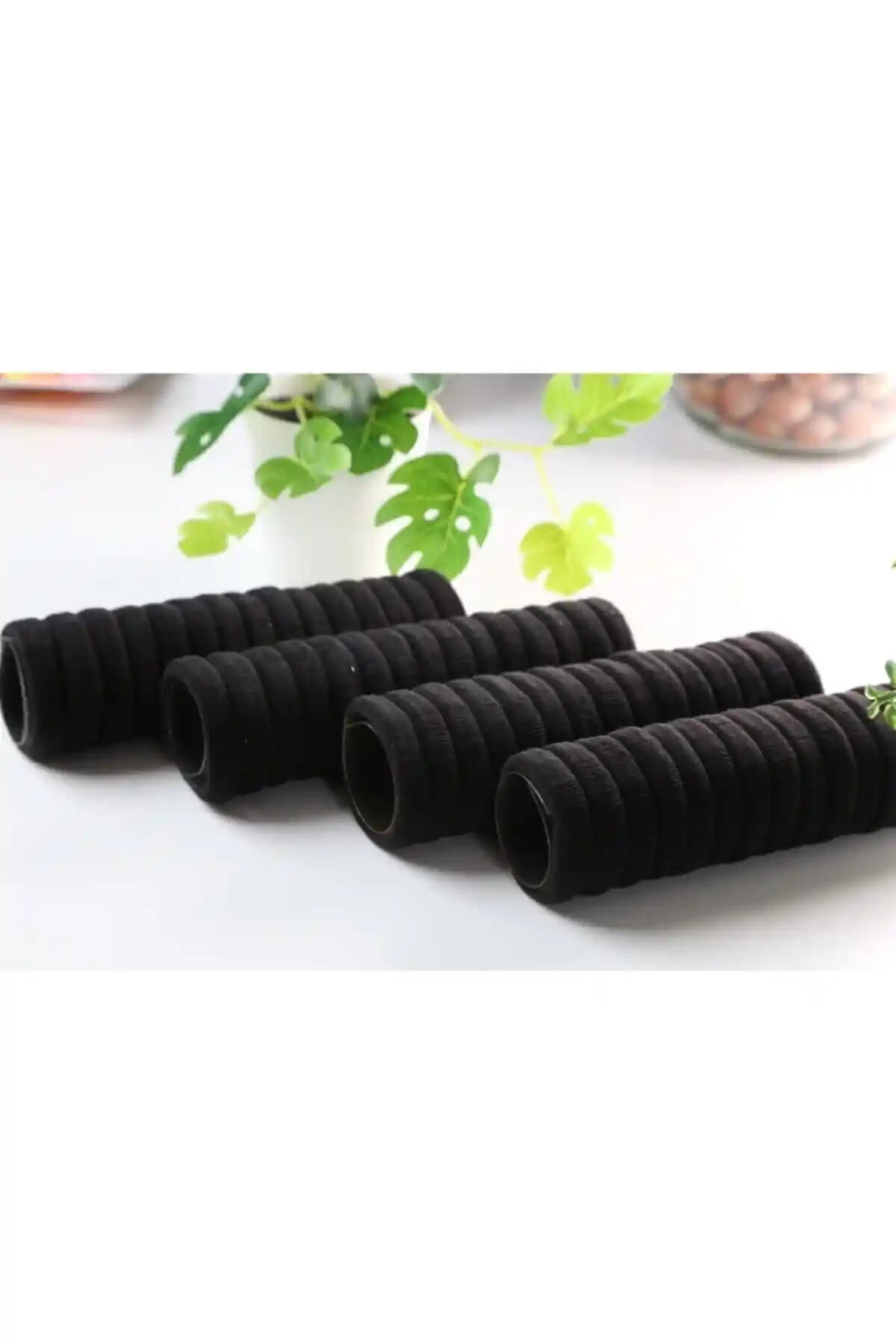 Emma Ties Siyah Havlu Toka Seti 72 Adet Günlük Kullanım İçin Pratik ve Şık Saç Aksesuarları