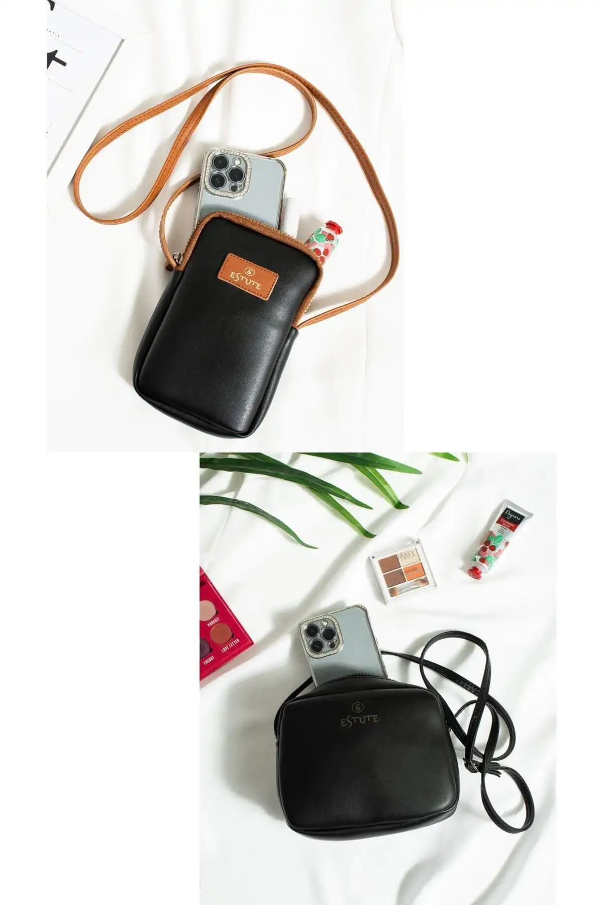 ESTUTE 2 Li Paket Telefonuk ve Unisex 2 Li Paket Telefon Çantaları Karşılaştırması 1