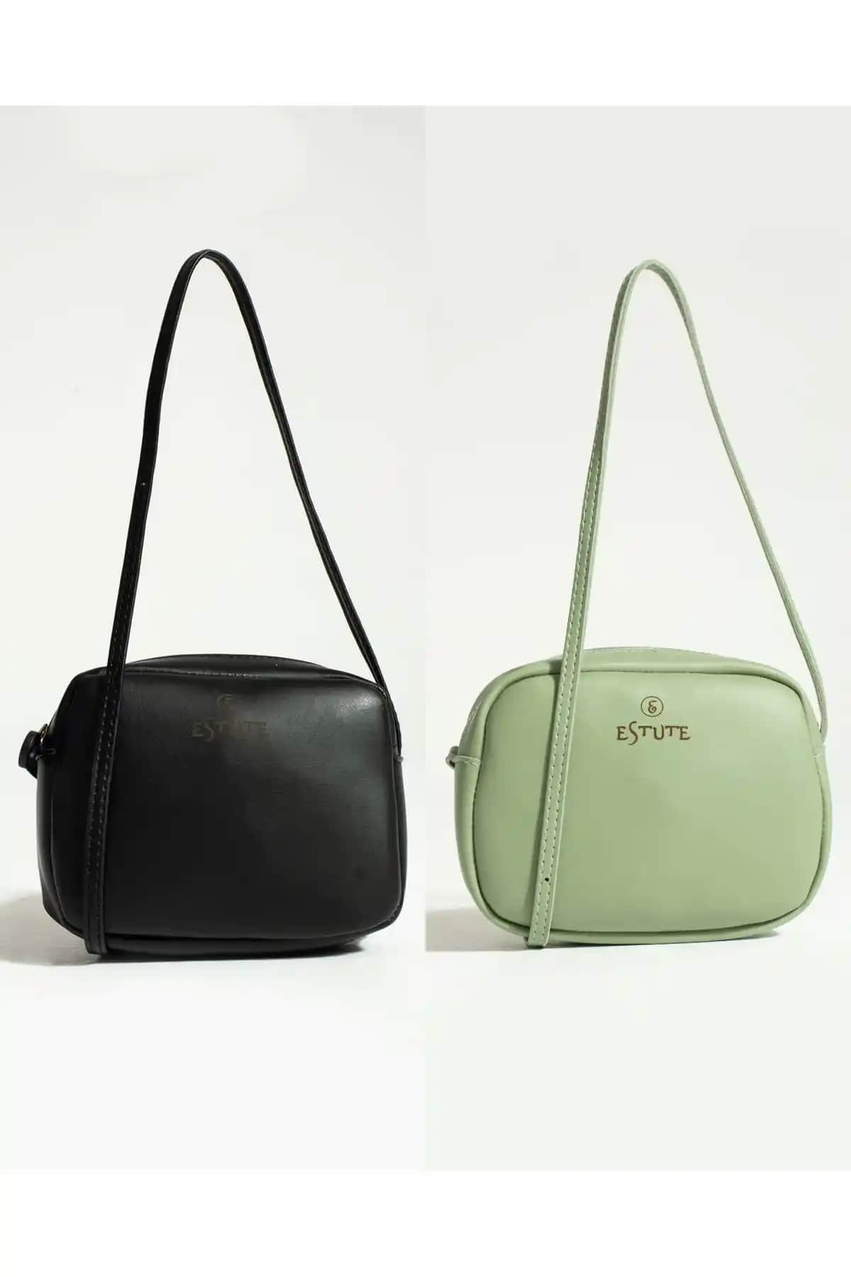 ESTUTE Kadın 2'li Paket Çanta Seti: Şık ve Dayanıklı Günlük Kullanım Çantaları
