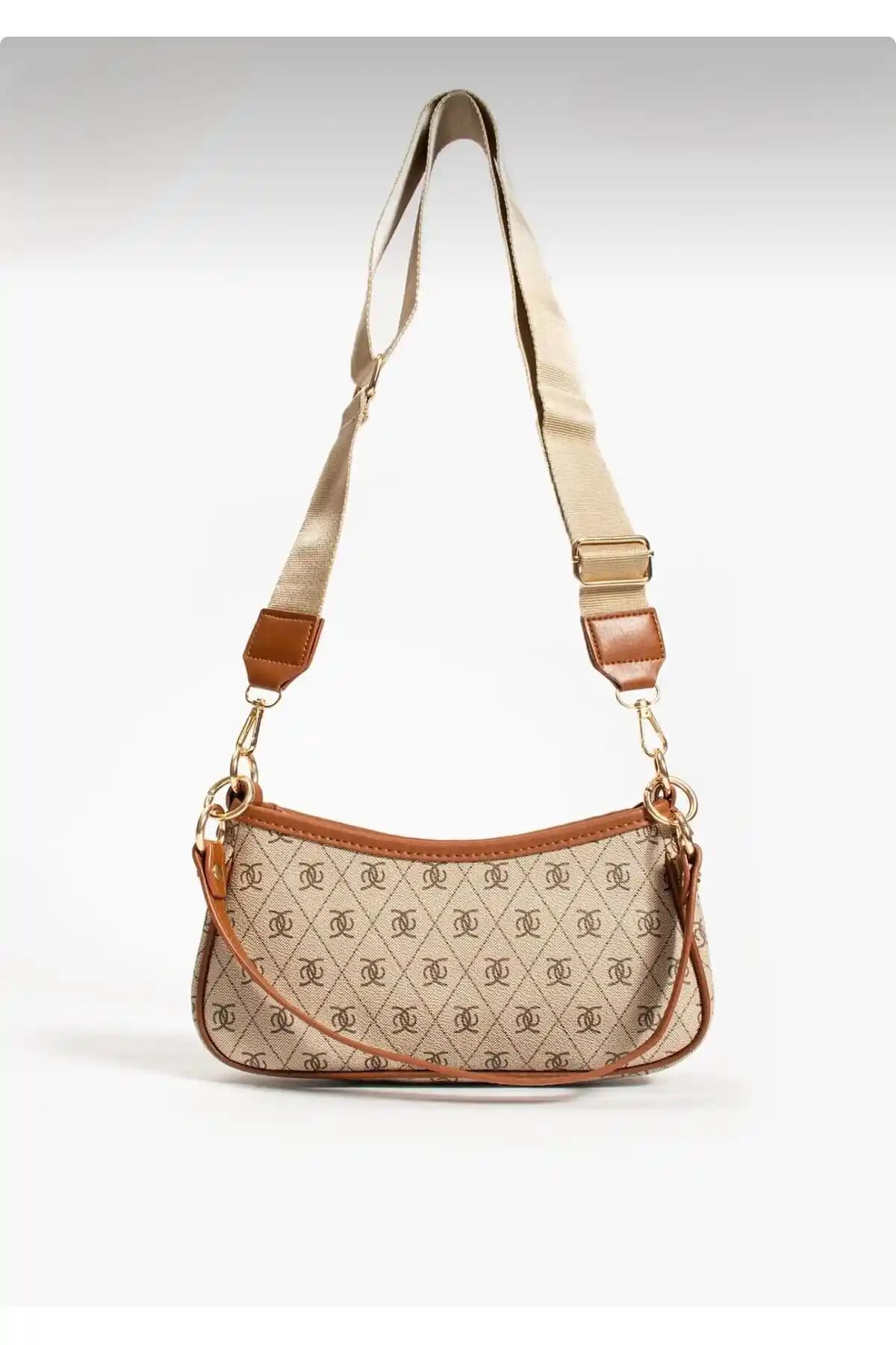 ESTUTE Kadın Desenli Omuz Çantası Günlük Kullanım İçin Şık ve Dayanıklı Tasarım