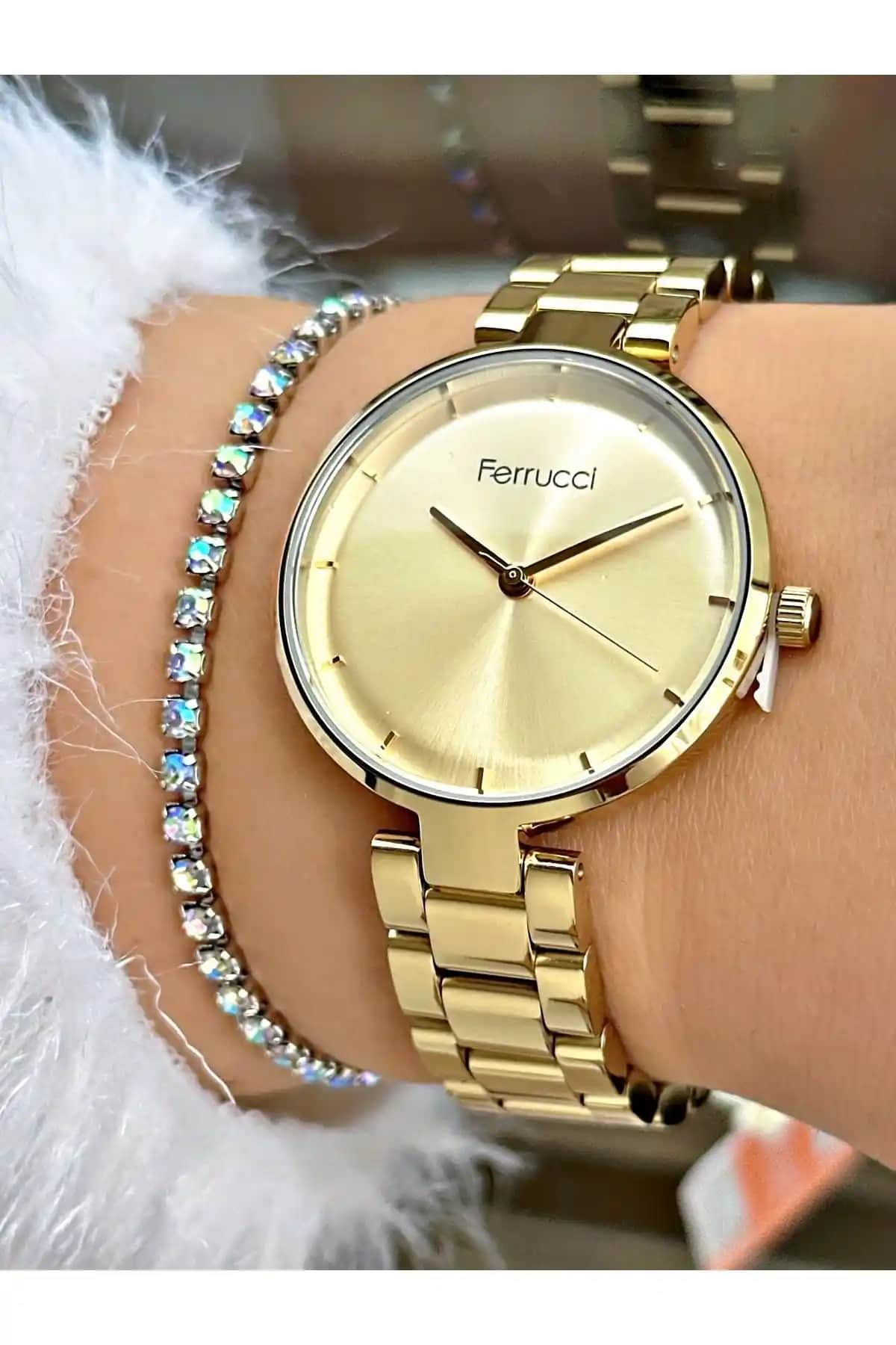 Ferrucci Kadın Kol Saati 189133: Şıklık ve Fonksiyonelliğin Modern Buluşması