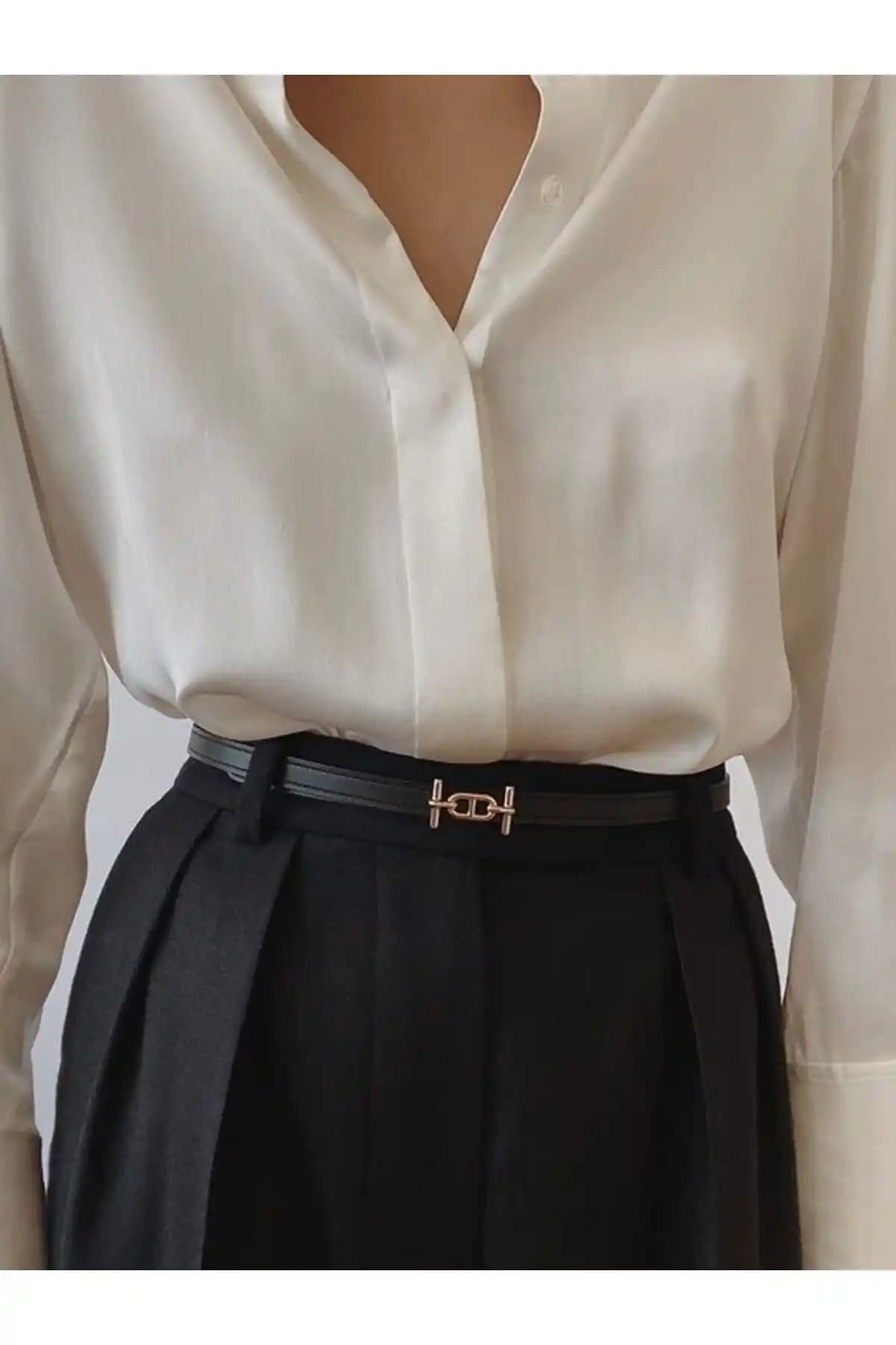 Fiori Gold ve Gümüş Tokalı İnce Kemerlerin Karşılaştırması ve Moda İpuçları