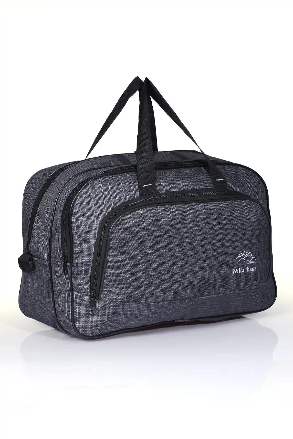 Fiyaka Nil-01 Unisex Seyahat Çantası: Şık ve Dayanıklı Polyester Kumaş Tasarımı